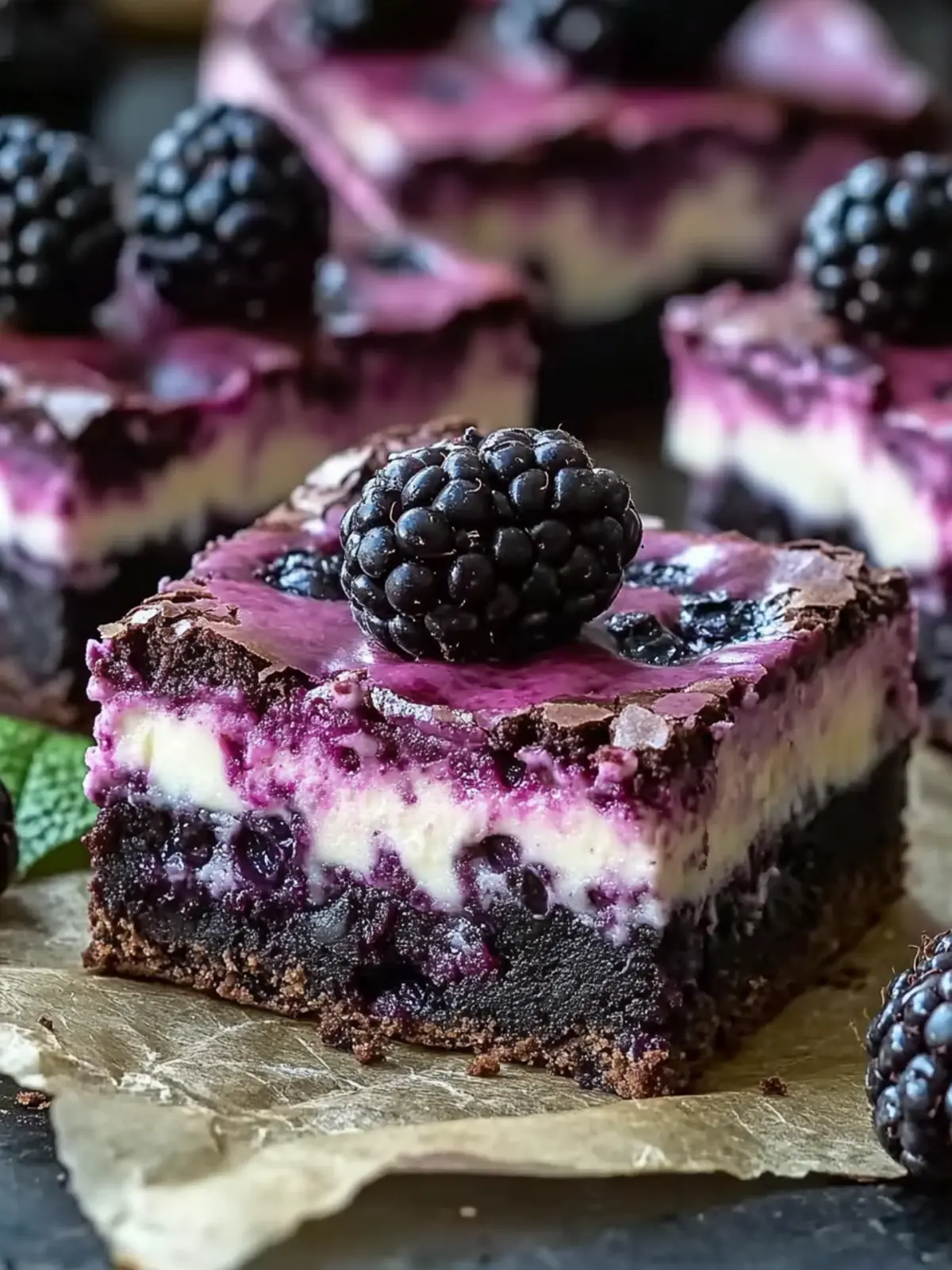 Irresistible Blackberry Cream Cheese Brownies You ll Love 3 Blackberry Cream Cheese Brownies