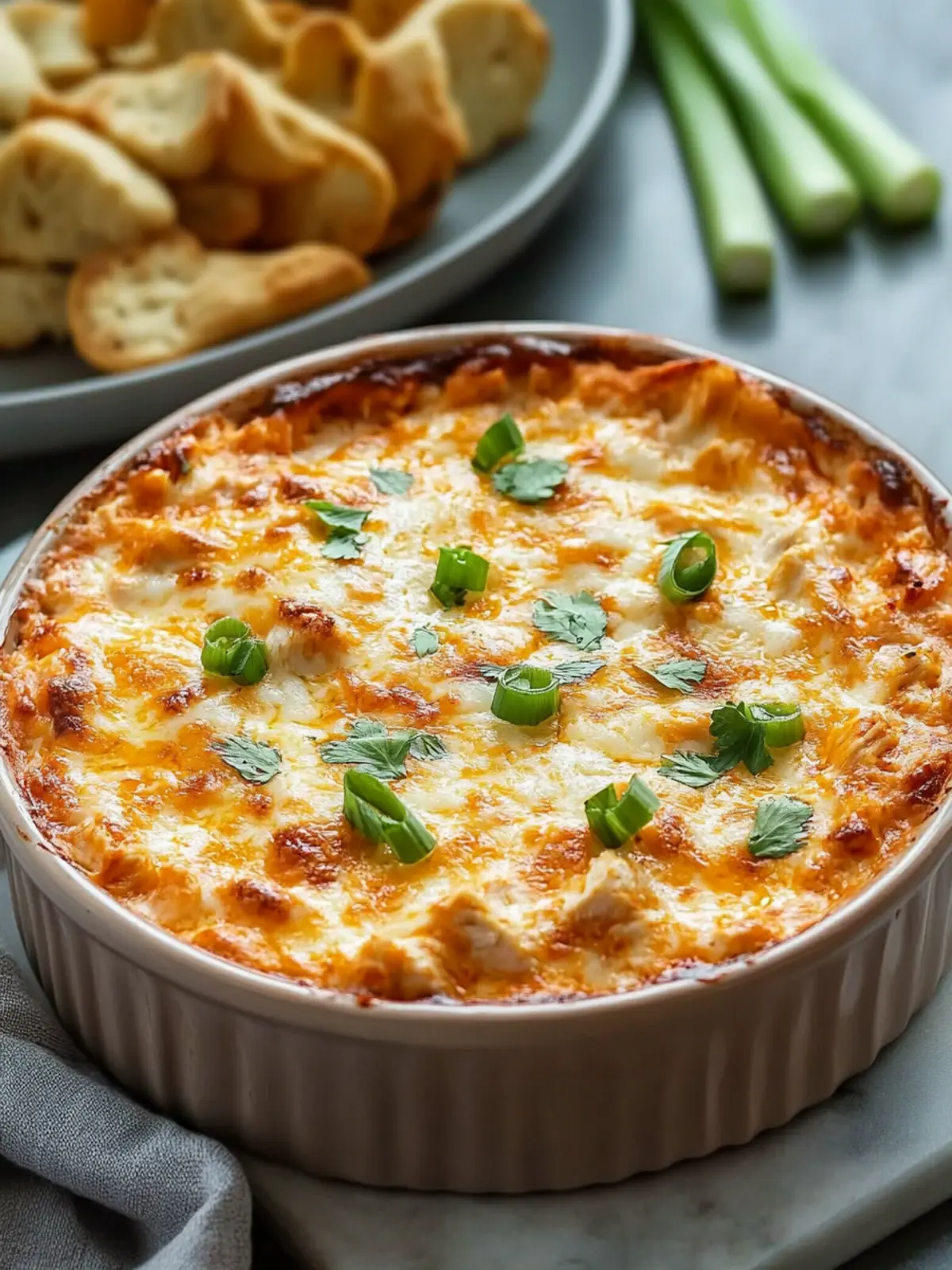 Easy Baked Buffalo Chicken Dip That's Perfect for Game Day 3 Easy Baked Buffalo Chicken Dip