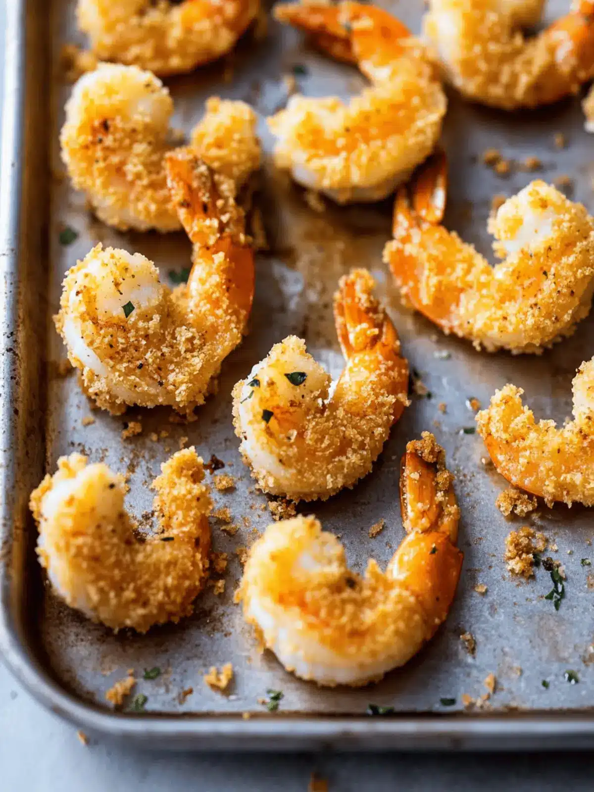 Crispy Breaded Shrimp Ready in 25 Minutes or Less 4 Breaded Shrimp