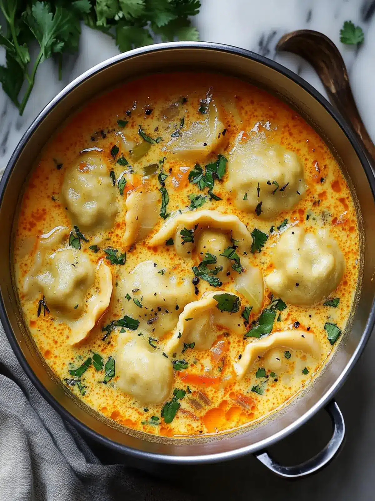 Cozy Coconut Curry Soup with Dumplings That Warms Your Soul 4 Coconut Curry Soup with Dumplings