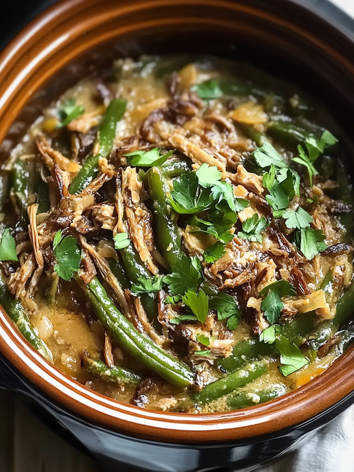 Crockpot Green Bean Casserole: Effortless Comfort Food Delight 3 Crockpot Green Bean Casserole