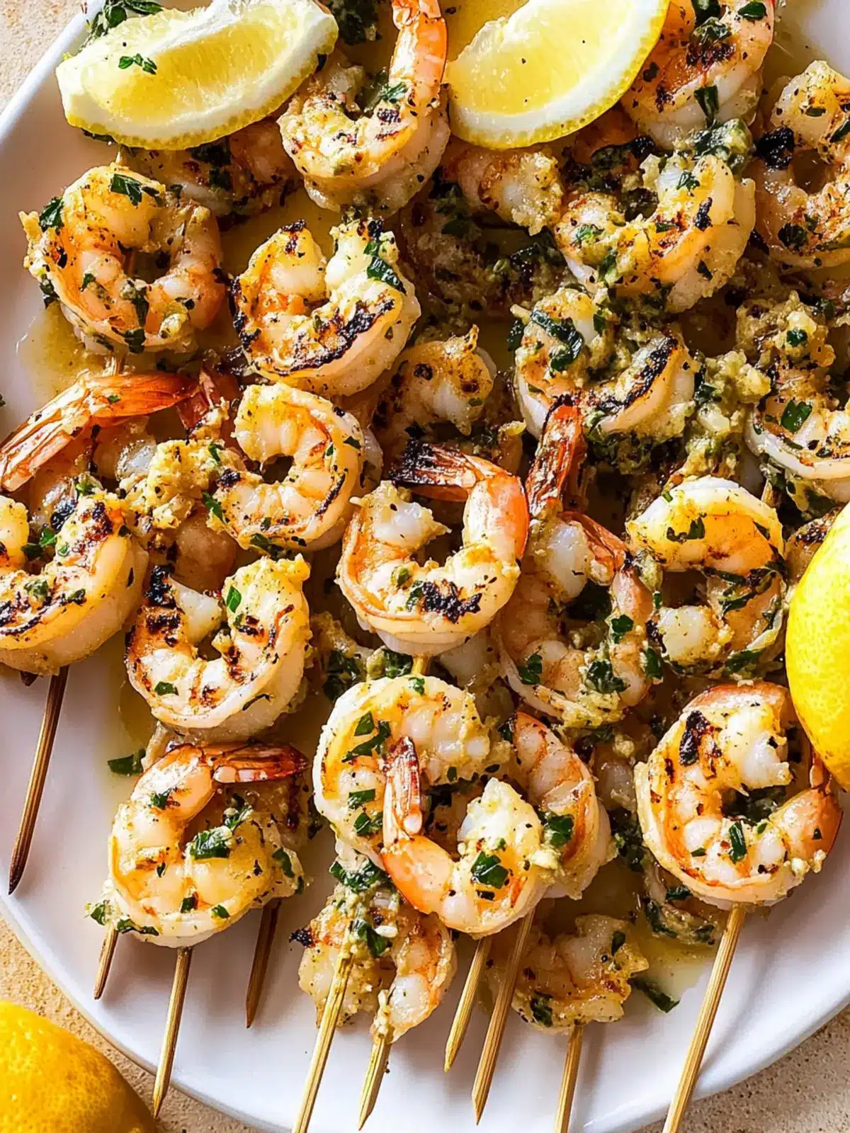 Grilled Shrimp Piccata Skewers for Your Perfect Summer Night 3 Grilled Shrimp Piccata Skewers