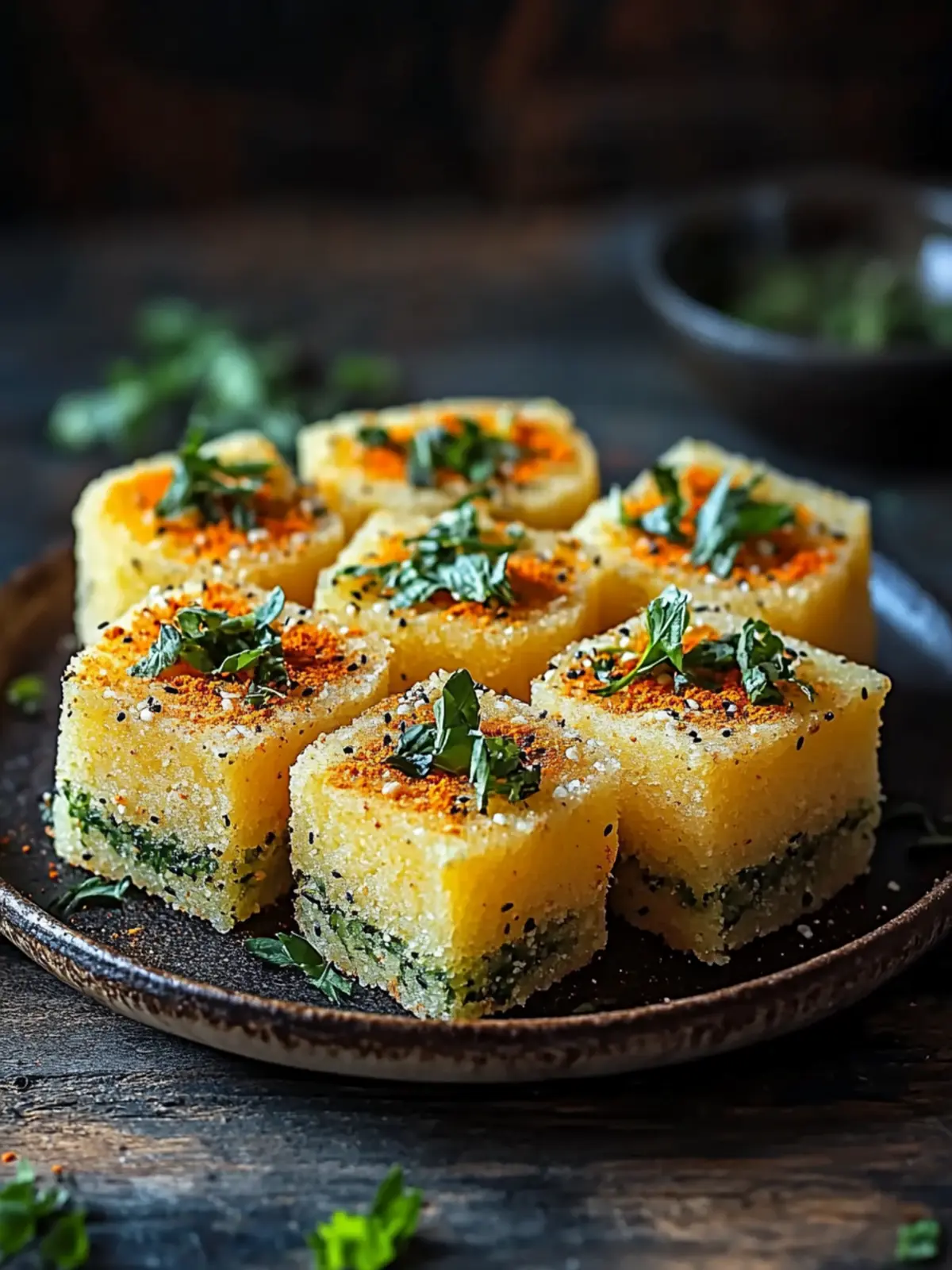 Vibrant Rava Dhokla: A Colorful, Healthy Snack Delight 2 Vibrant Rava Dhokla