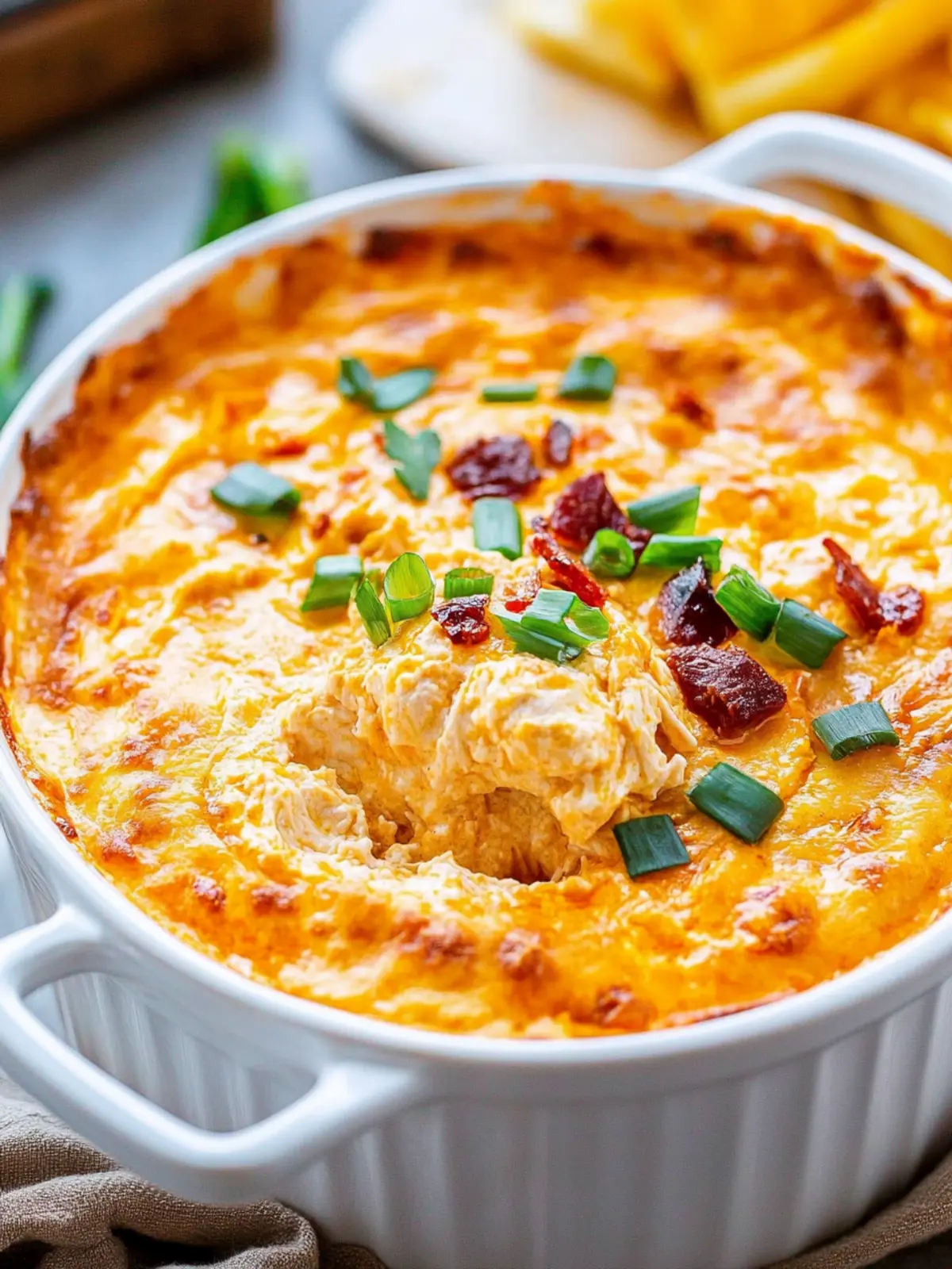Buffalo Crack Chicken Dip One Bowl Wonder for Game Day 4 Buffalo Crack Chicken Dip One Bowl