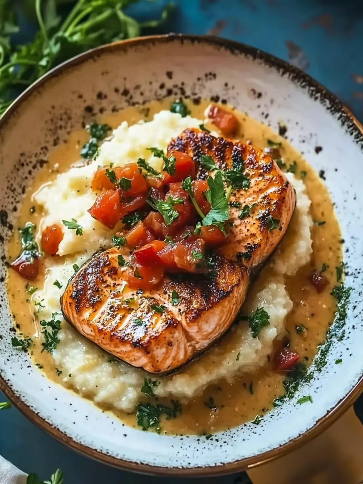 Creole Salmon and Grits: A Creamy Southern Comfort You ll Love 4 Creole Salmon and Grits