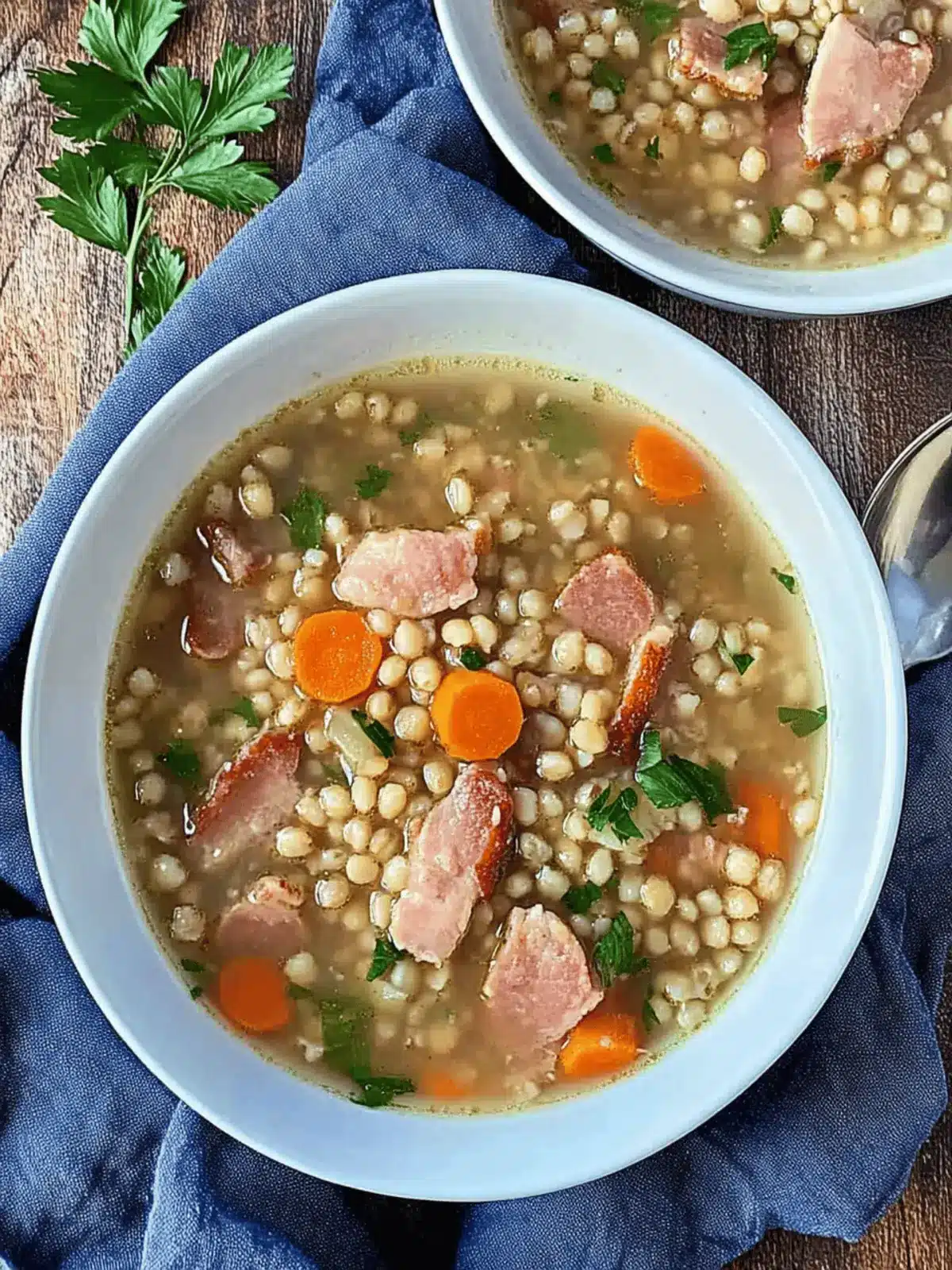 Cozy Up with Slow Cooker Bacon Hock and Barley Soup Delight 4 Slow Cooker Bacon Hock and Barley Soup