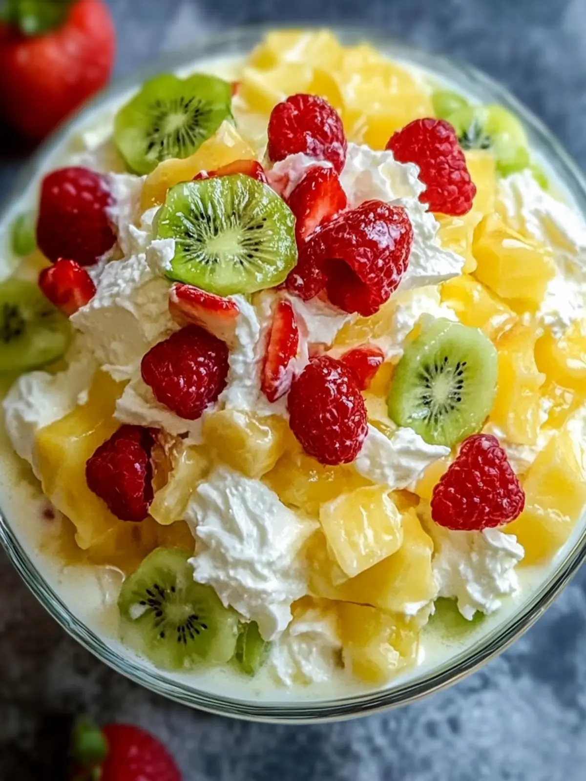 Tropical Hawaiian Cheesecake Salad Your No-Bake Summer Hit 4 Hawaiian Cheesecake Salad