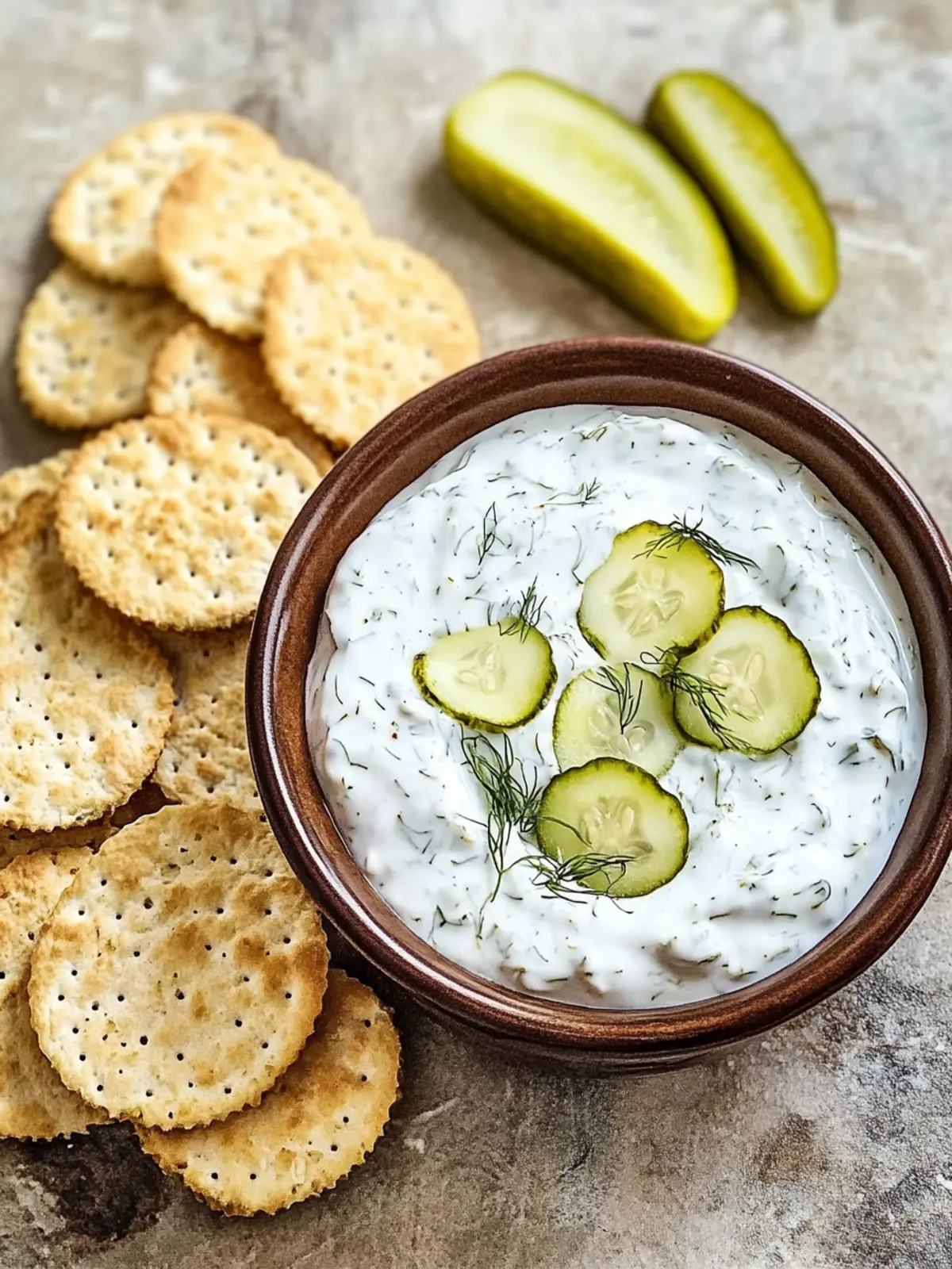 Creamy Dill Pickle Dip: Your Ultimate Party Snack Delight 4 Dill Pickle Dip