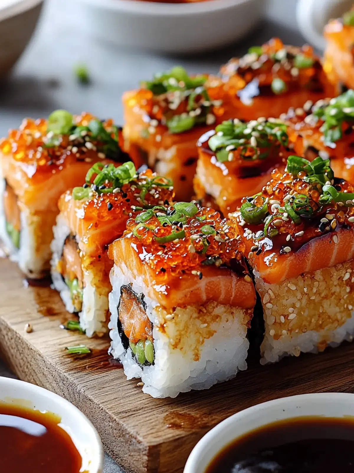 Spicy Salmon Sushi Bake: Easy Comfort with a Kick 3 Spicy Salmon Sushi Bake