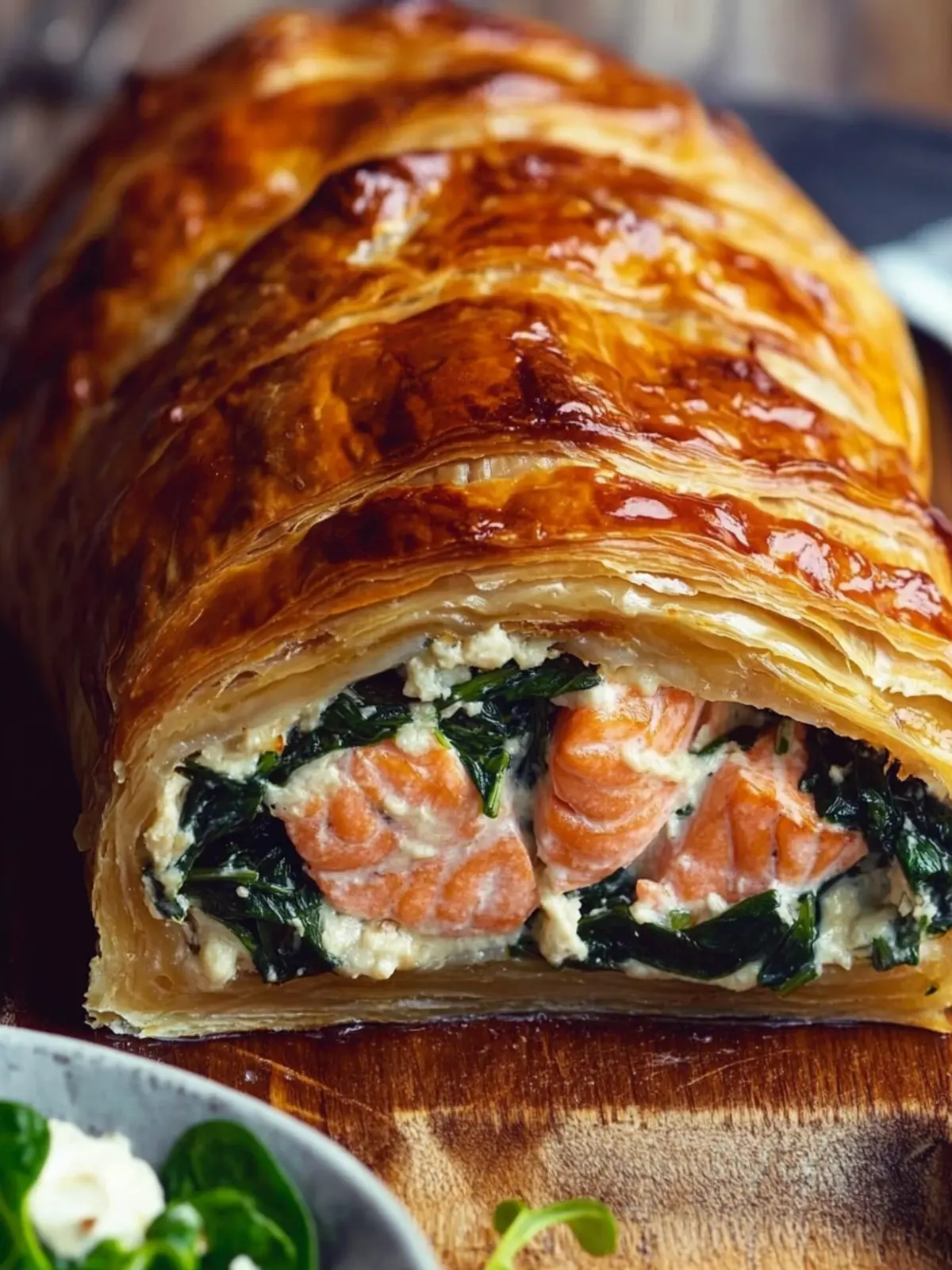 Hairy Bikers Salmon and Spinach En Croute: Dinner Delight! 2 Hairy Bikersâ Salmon And Spinach En Croute