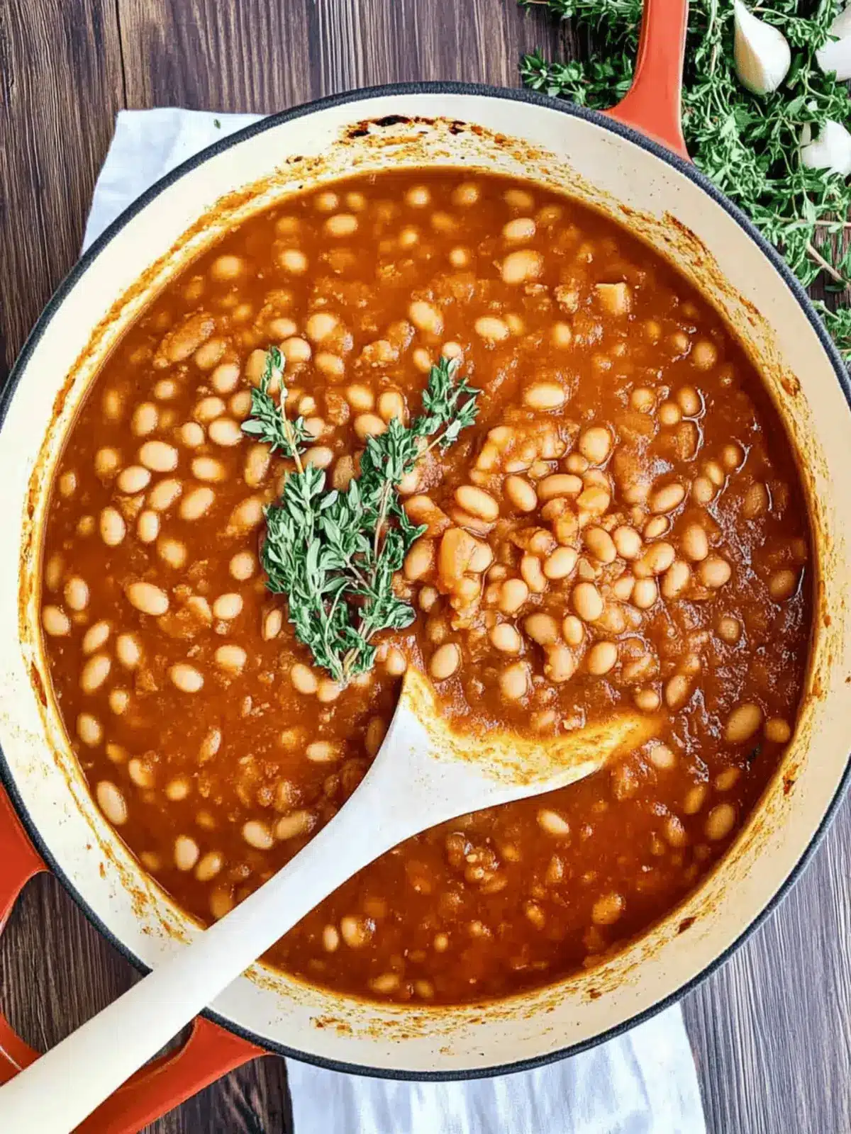 Savory Homemade Baked Beans for a Cozy, Healthy Meal 4 Homemade Baked Beans