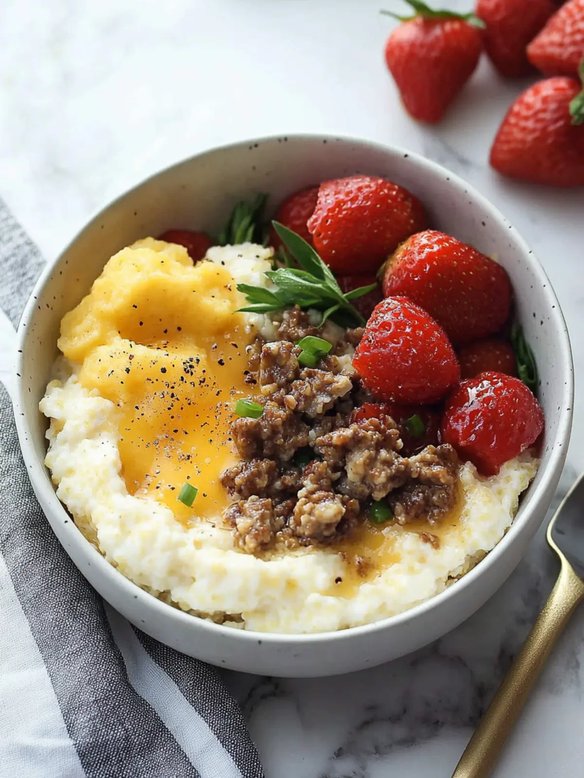 Savory Grits Breakfast Bowl for a Cozy Morning Boost 3 Grits Breakfast Bowl