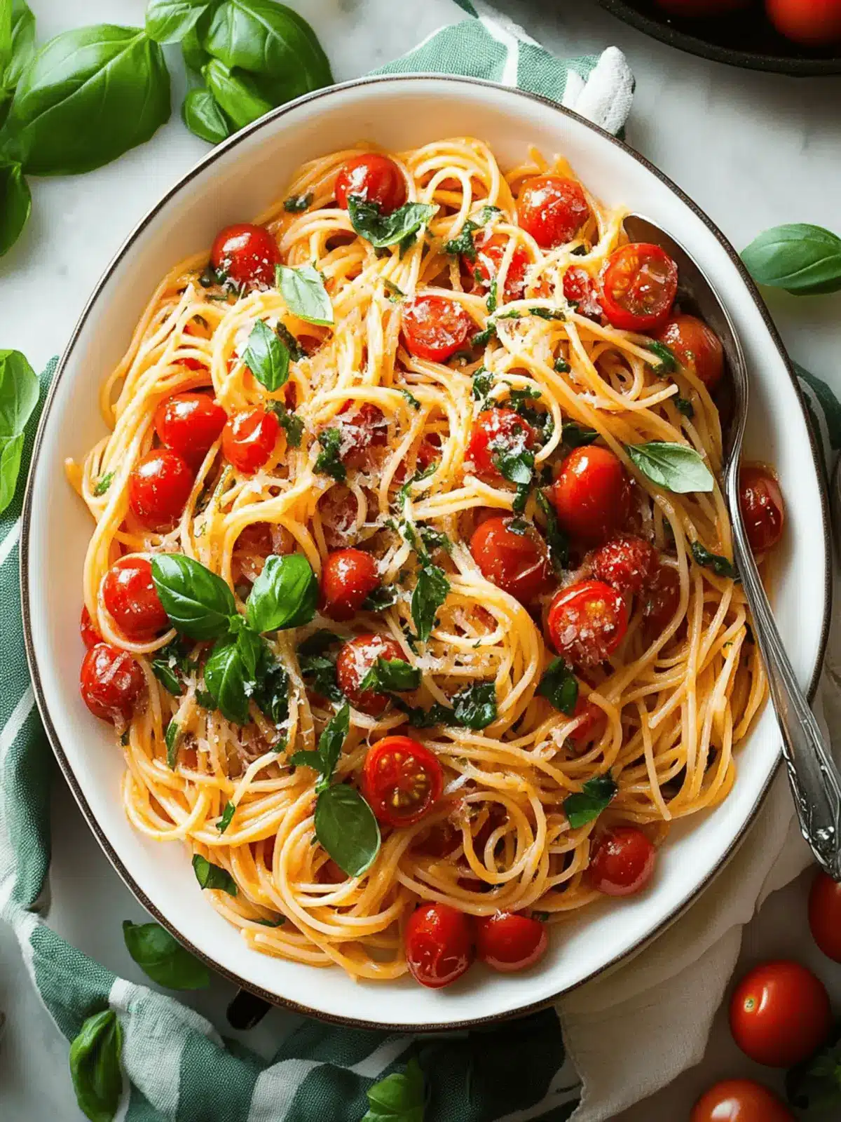 Fresh Cherry Tomato Pasta in 20 Minutes: A Summer Delight 3 Cherry Tomato Pasta