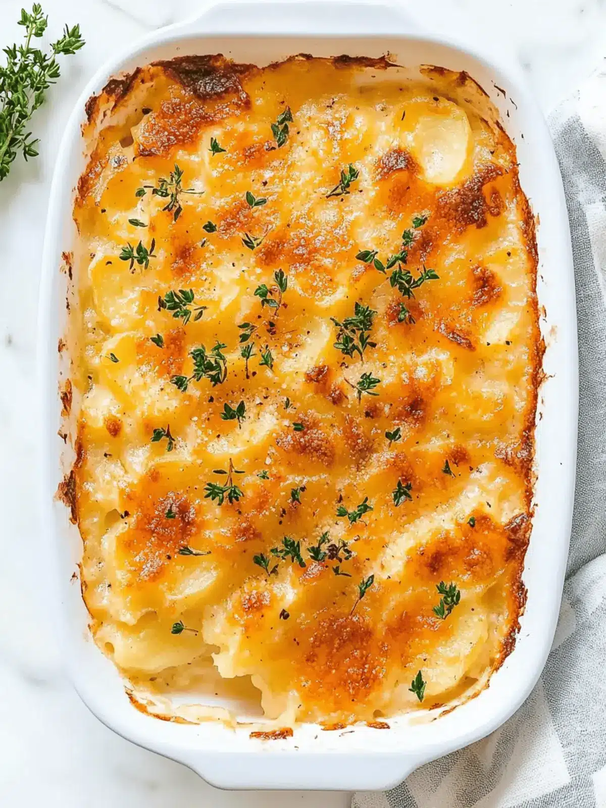 Lightened Scalloped Potato Gratin for Guilt-Free Indulgence 3 Scalloped Potato Gratin