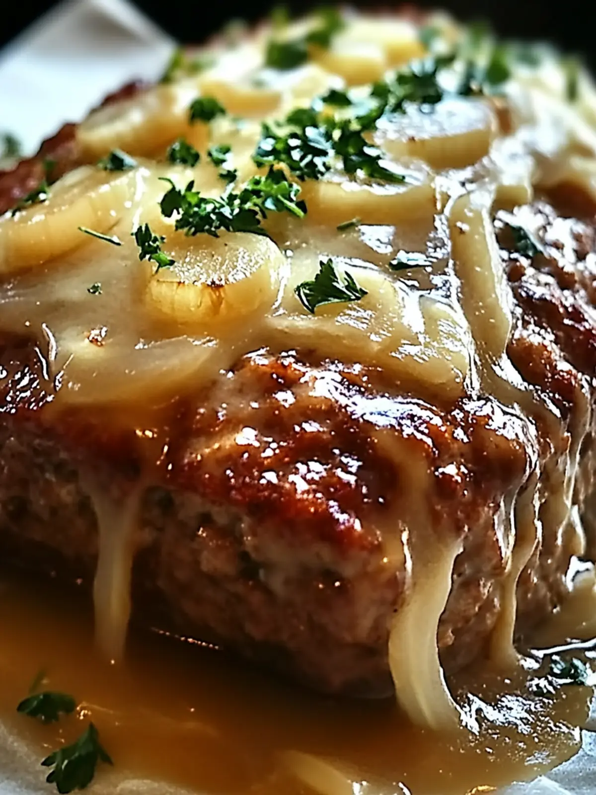 Savory French Onion Meatloaf: Comfort Food Reinvented 2 French Onion Meatloaf