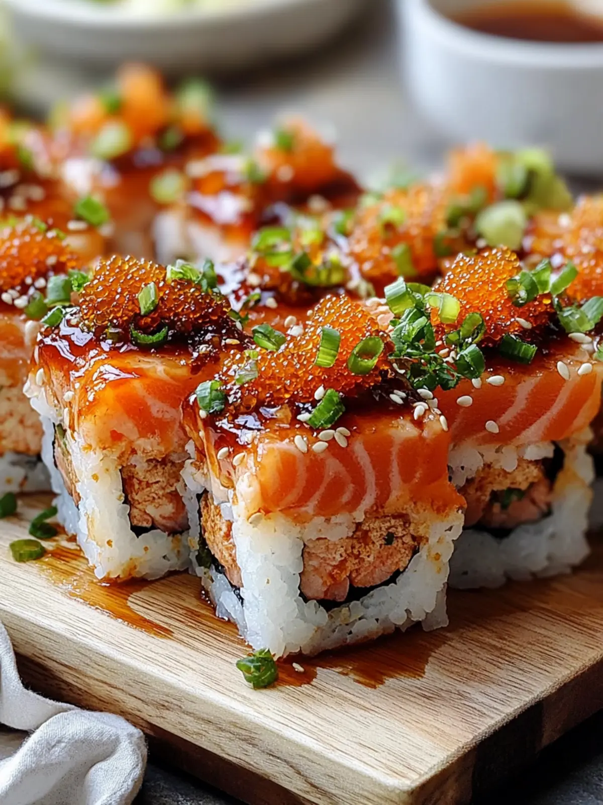 Spicy Salmon Sushi Bake: Easy Comfort with a Kick 2 Spicy Salmon Sushi Bake