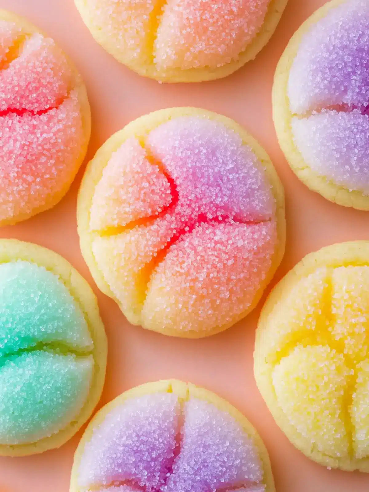 Chewy Jello Sugar Cookies Bursting with Fruity Flavor 4 Jello Sugar Cookies