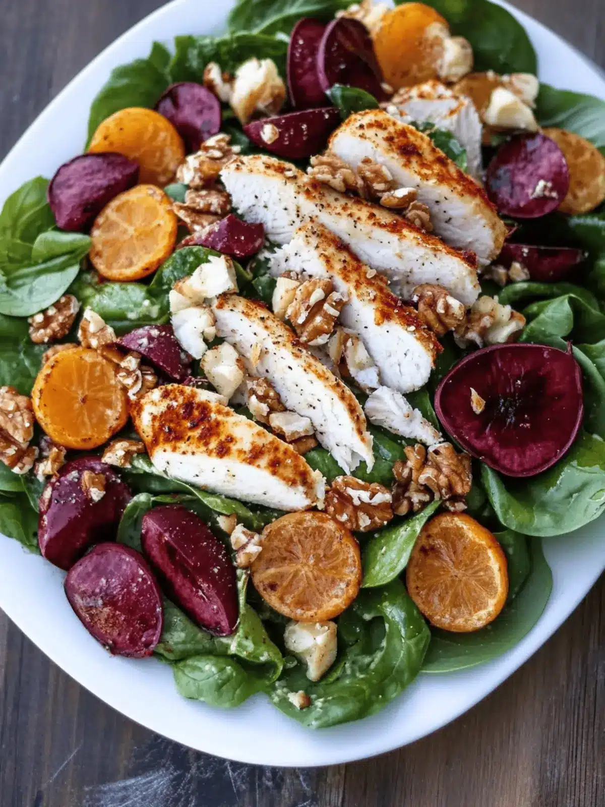 The Ultimate Winter Salad with Grilled Chicken and Beets 2 The Ultimate Winter Salad