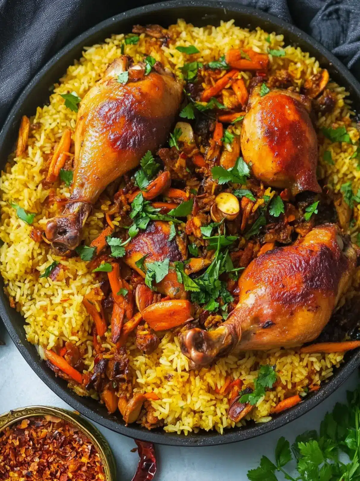 Bukhari Rice and Chicken: A Cozy Middle Eastern Delight 3 Bukhari Rice and Chicken