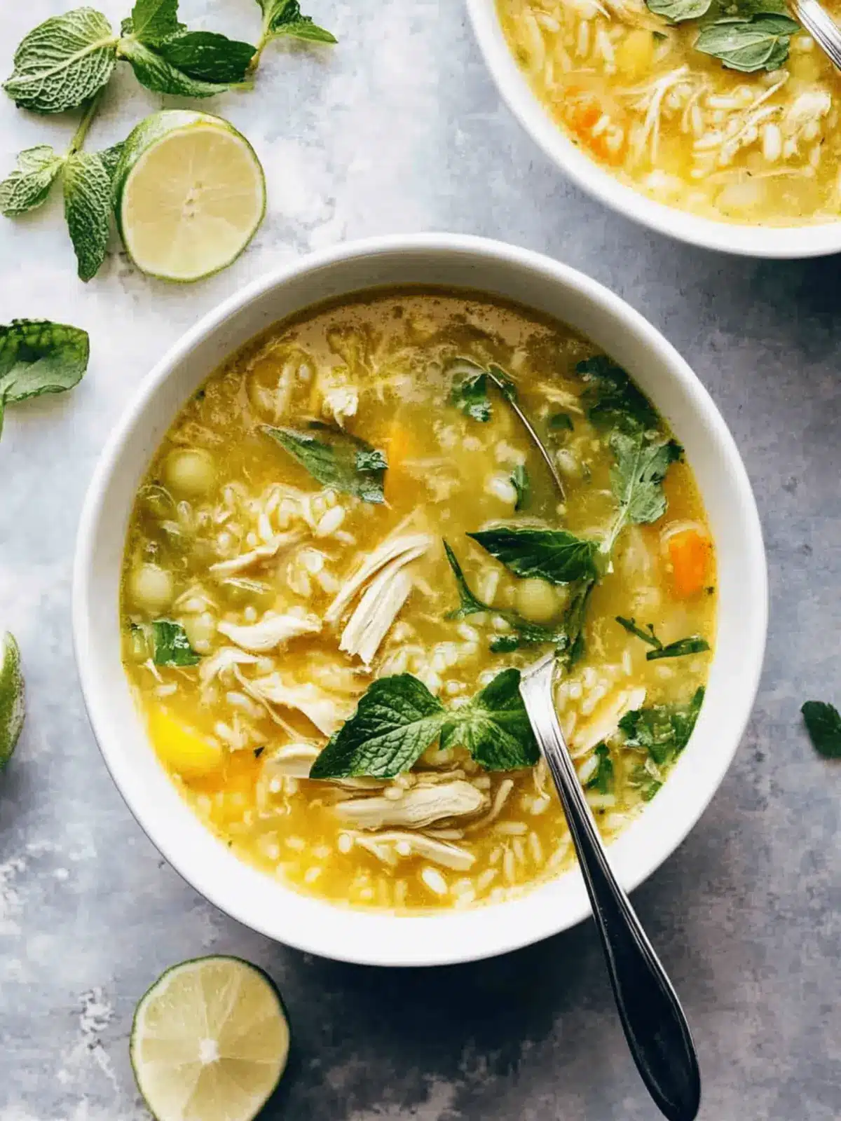 Nourishing Healing Chicken and Rice Soup for Cozy Nights 3 Healing Chicken and Rice Soup