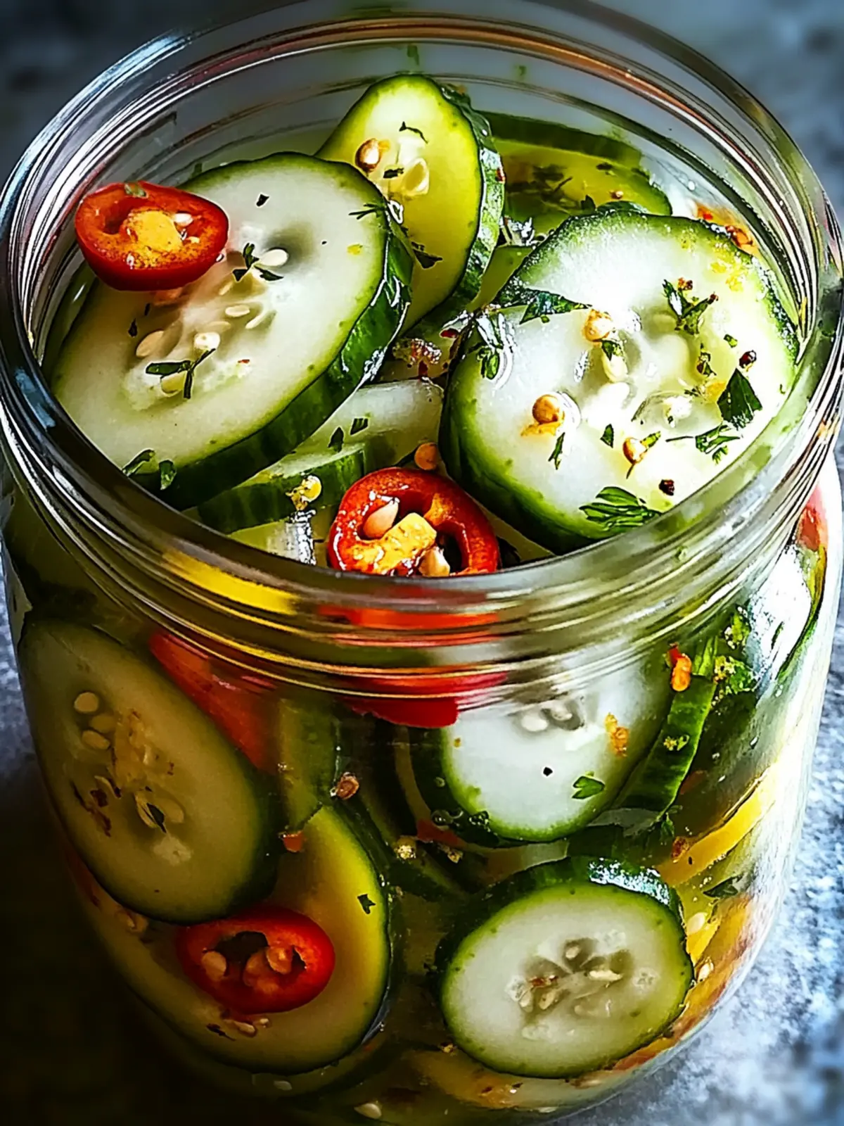 Savory Marinated Cucumbers for a Refreshing Summer Side 2 Marinated Cucumbers