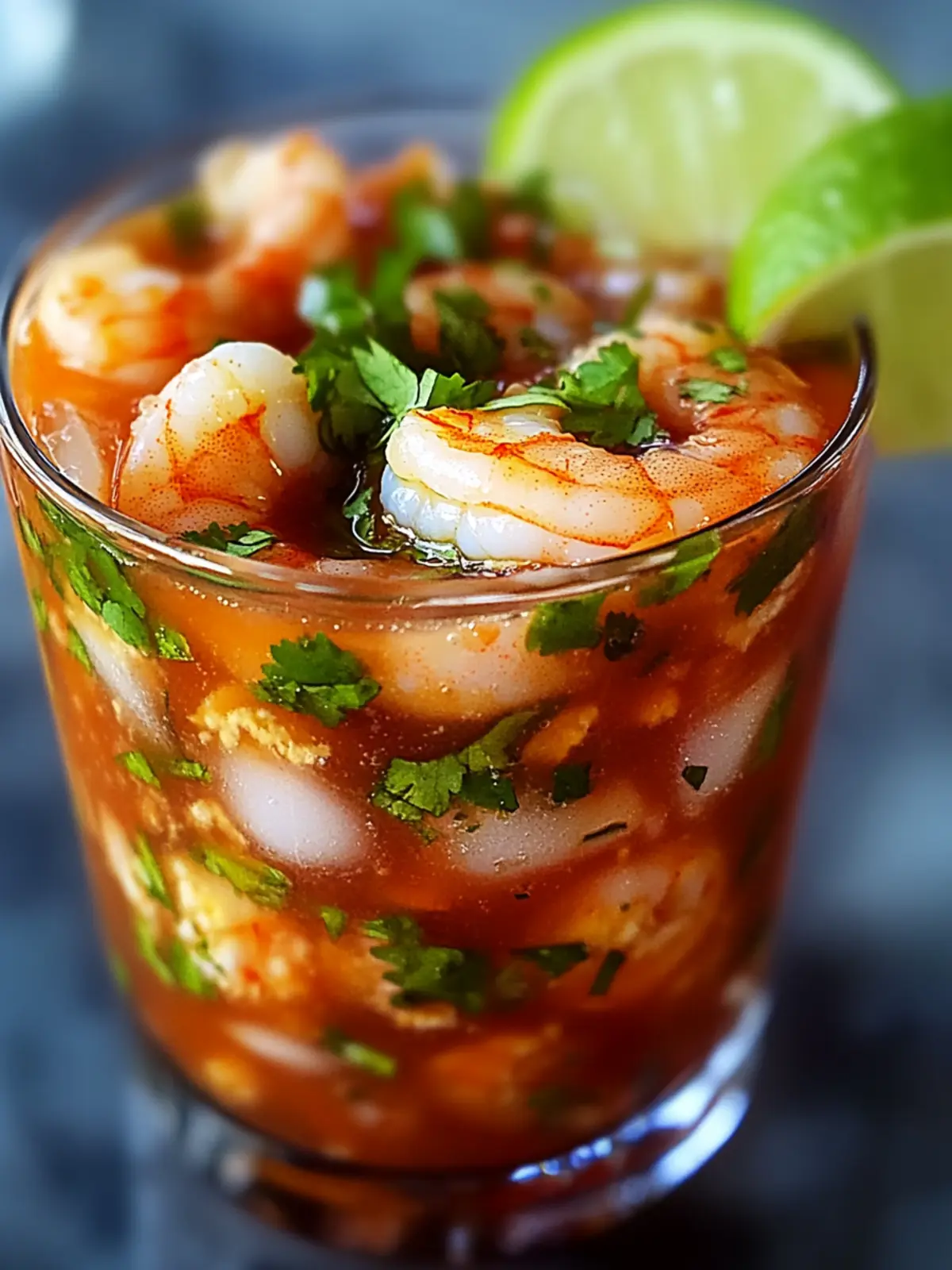 Zesty Mexican Shrimp Cocktail: Light, Fresh, and Delicious! 3 Mexican Shrimp Cocktail