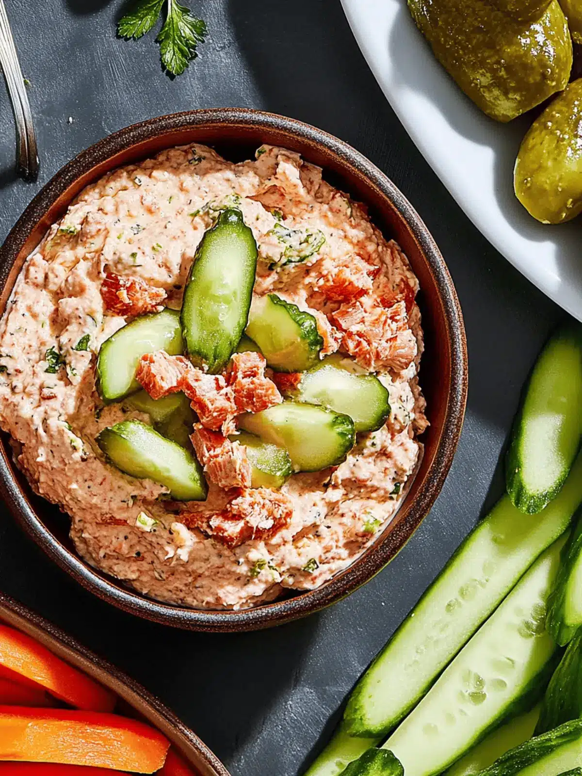 Bright and Spicy Smoked Salmon Dip That's Perfect for Parties 4 Bright and Spicy Smoked Salmon Dip