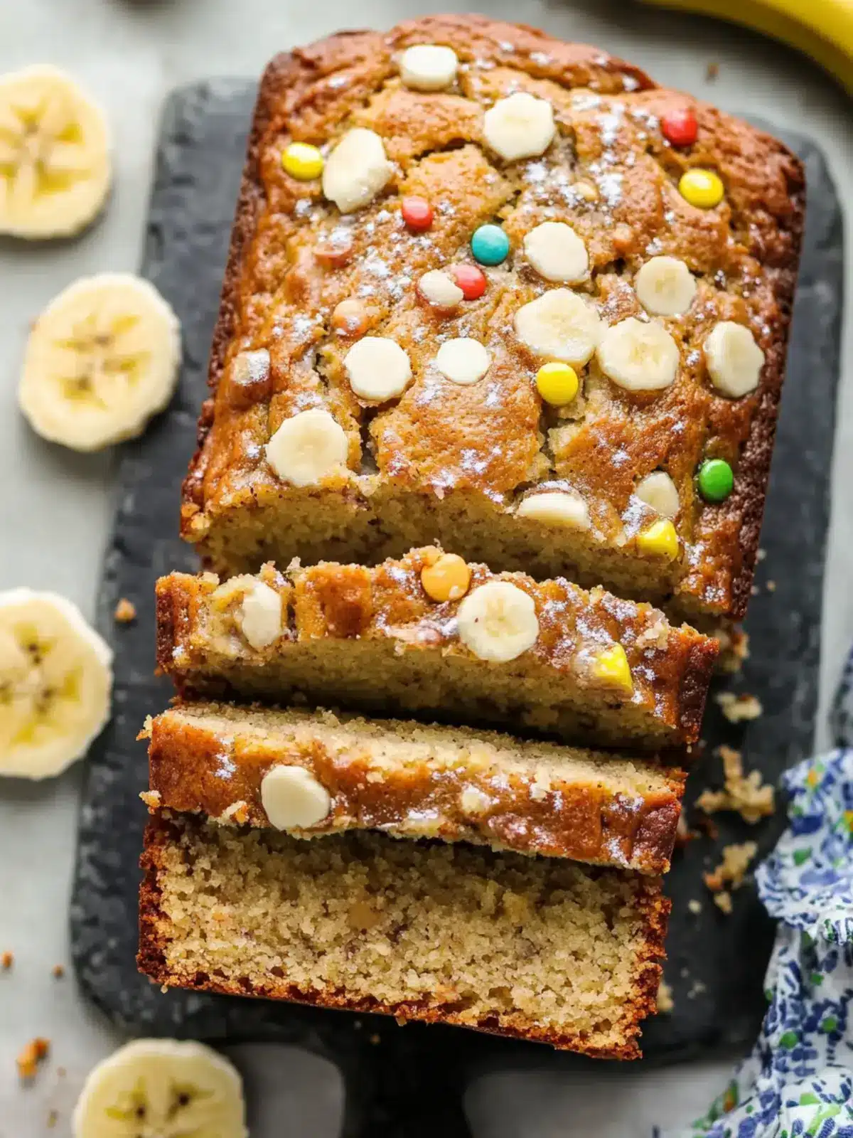 Delicious Birthday Cake Banana Bread for Sweet Celebrations 4 Birthday Cake Banana Bread