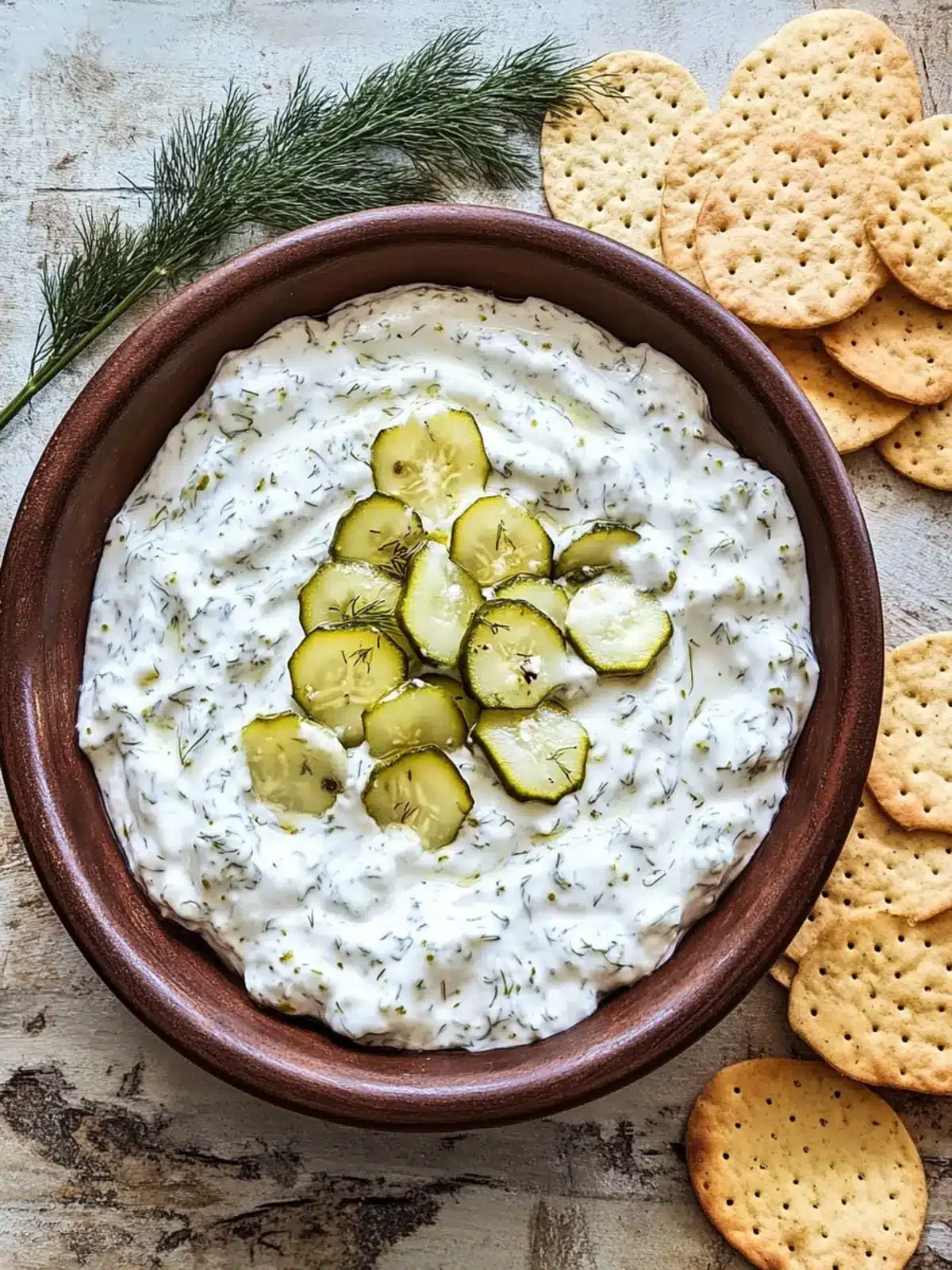 Creamy Dill Pickle Dip: Your Ultimate Party Snack Delight 2 Dill Pickle Dip