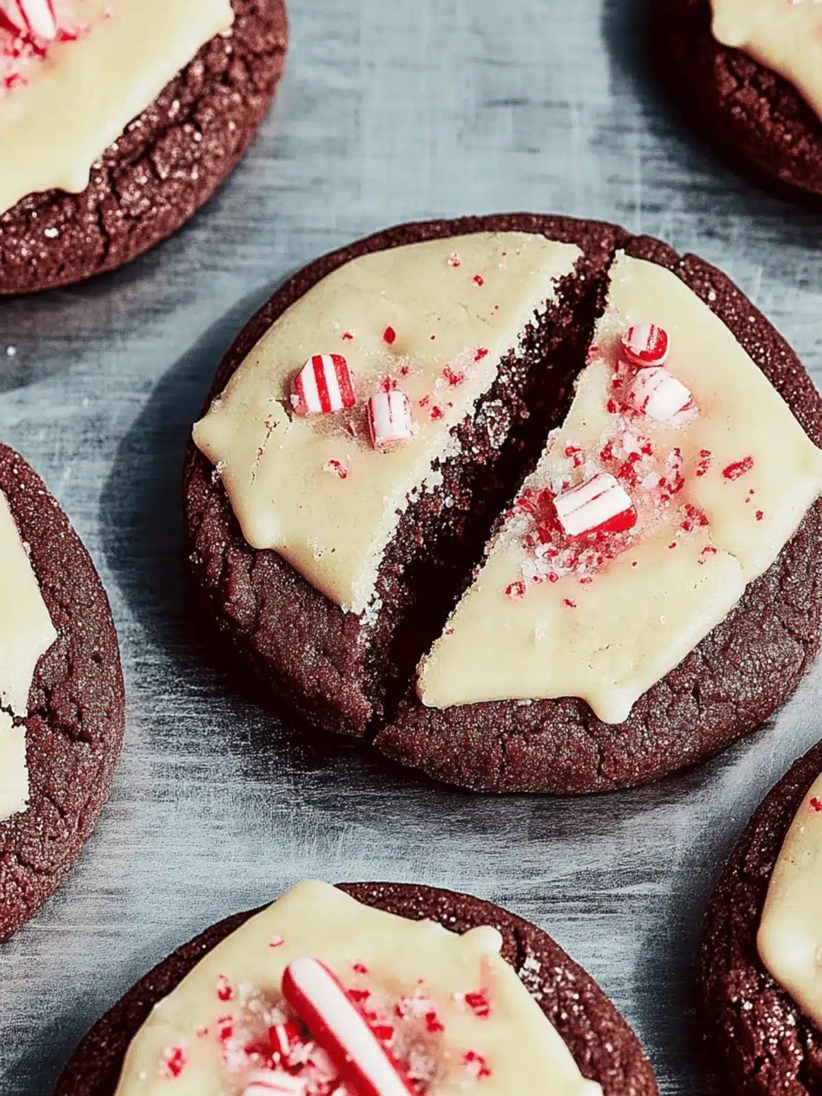 Delicious Peppermint Bark Cookies for Holiday Cheer 4 Peppermint Bark Cookies