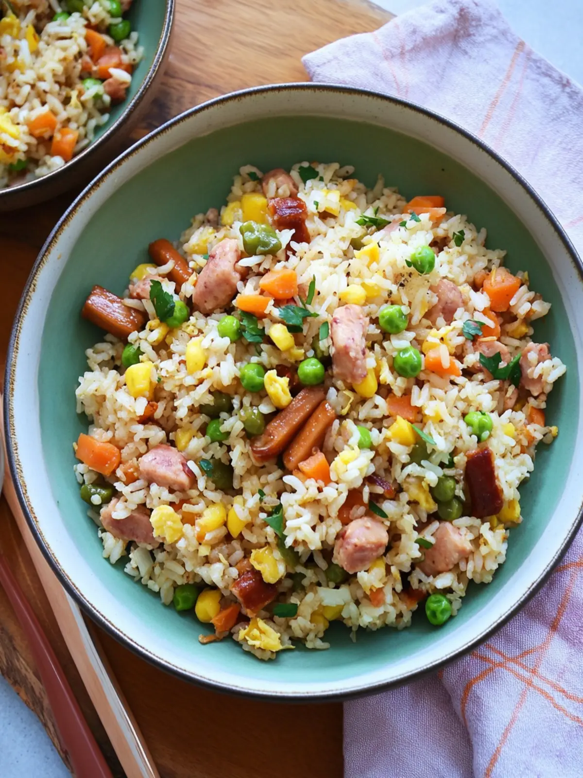 Leftover Hot Dog Fried Rice: Quick, Flavorful Family Dinner 2 Leftover Hot Dog Fried Rice