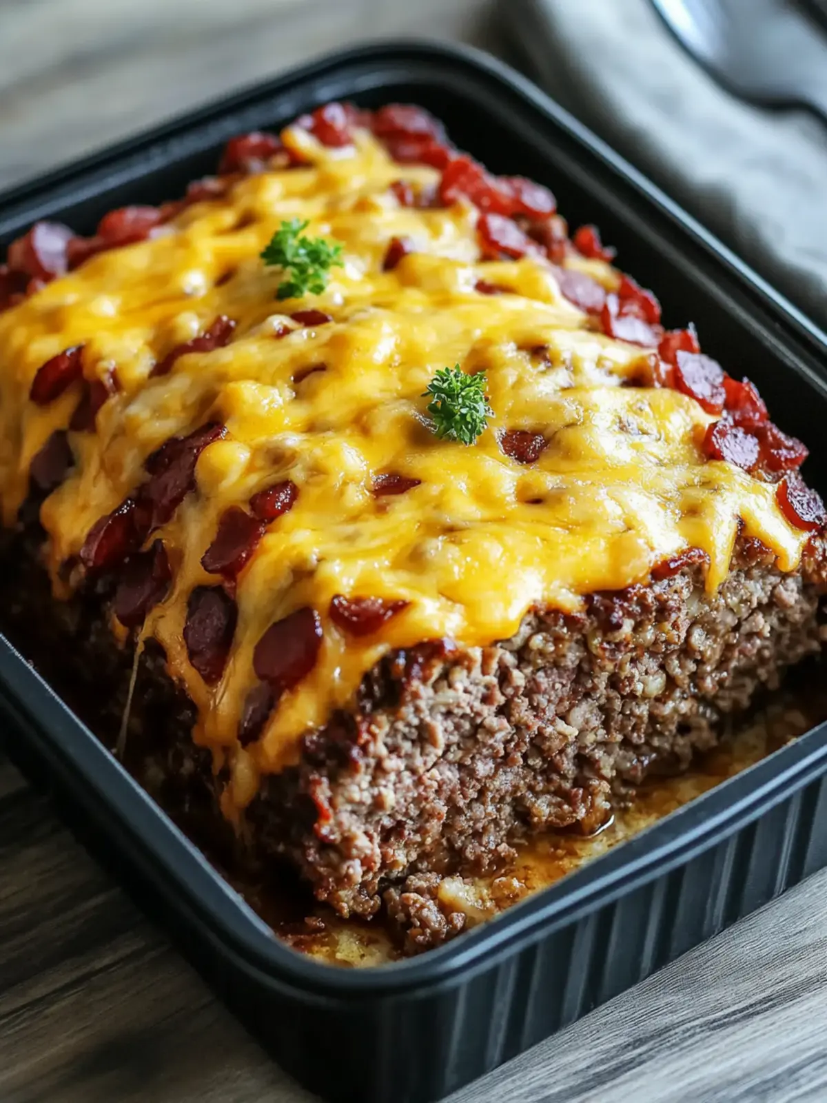 Cheeseburger Meatloaf: A Delicious Twist on Comfort Food 2 Cheeseburger Meatloaf