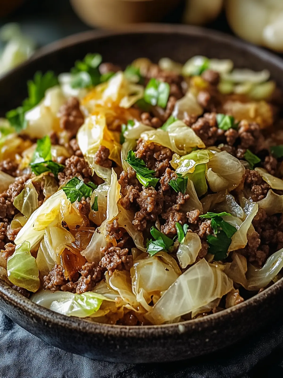 Ground Beef and Chopped Cabbage: A Quick, Flavor-Packed Delight 2 Ground Beef and Chopped Cabbage