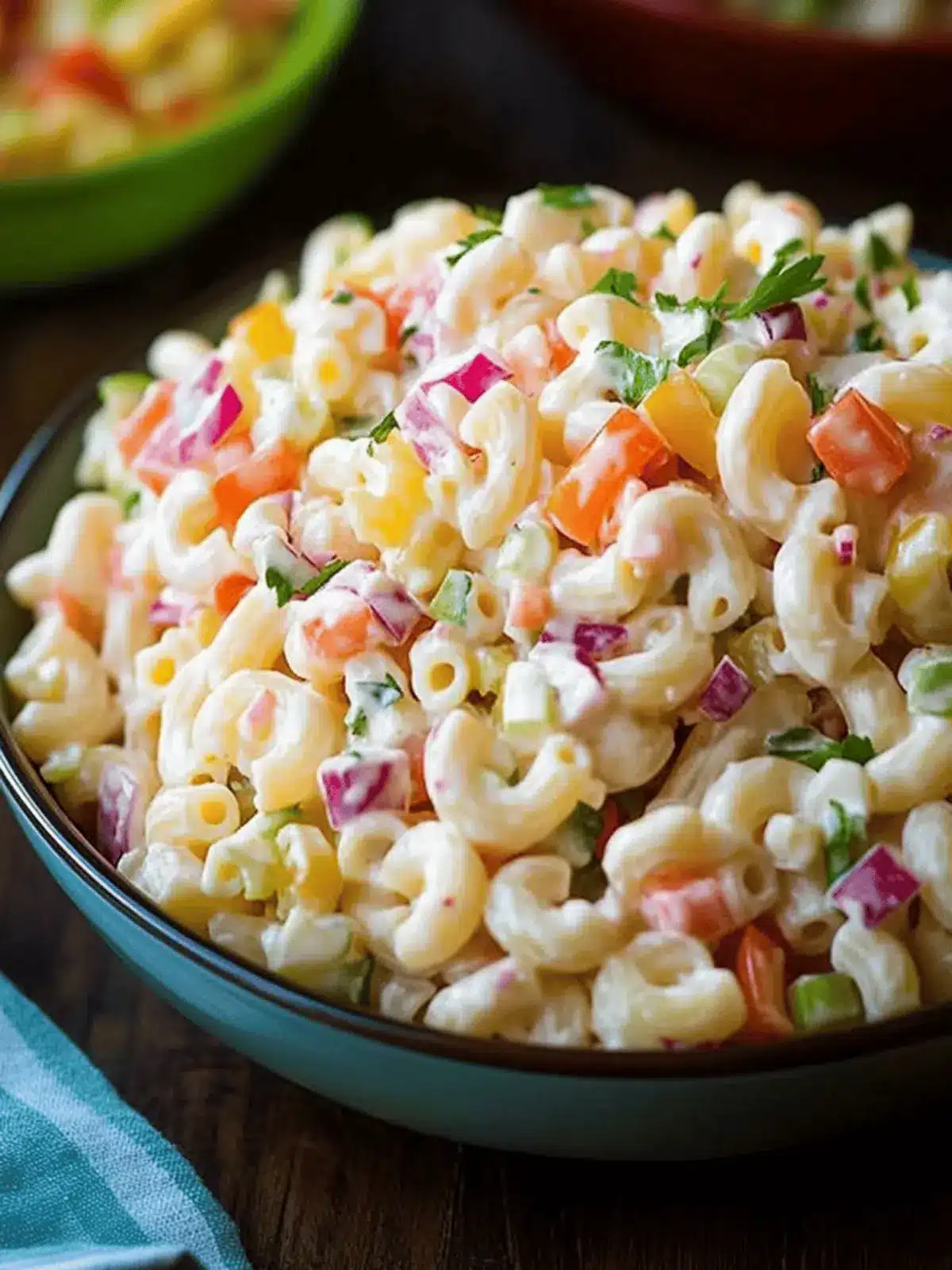 Healthy Classic Macaroni Salad: A Creamy Summer Delight 2 Classic Macaroni Salad