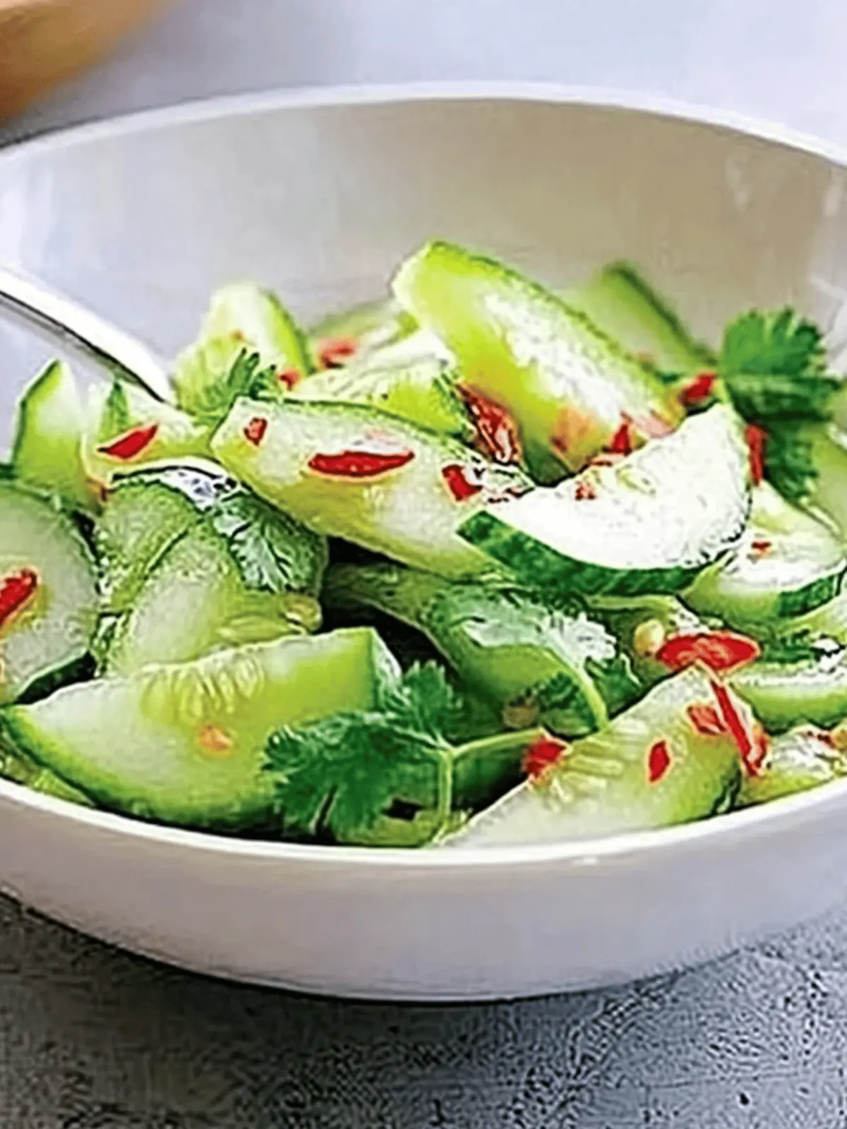 Zesty Spicy Cucumber Salad for Your Next BBQ Bash 4 Spicy cucumber salad