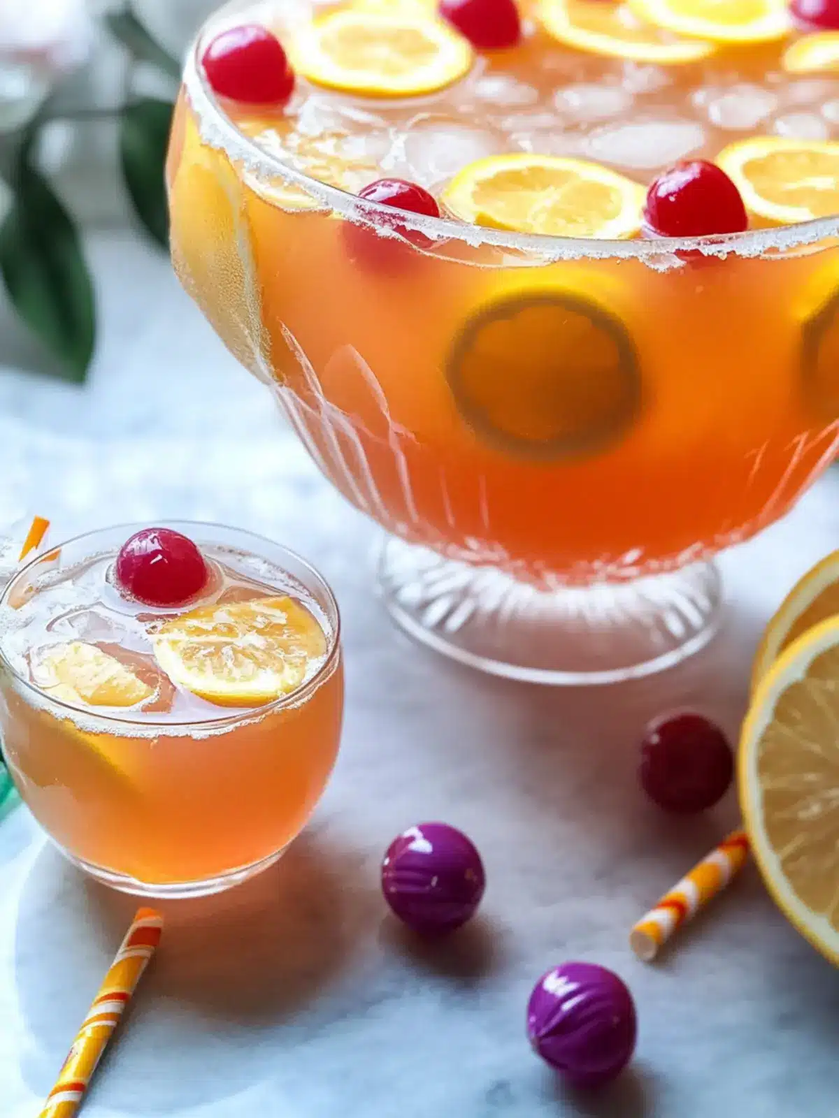 Tropical Party Mardi Gras Punch with Dark Rum Delight 4 Party Mardi Gras Punch with Dark Rum