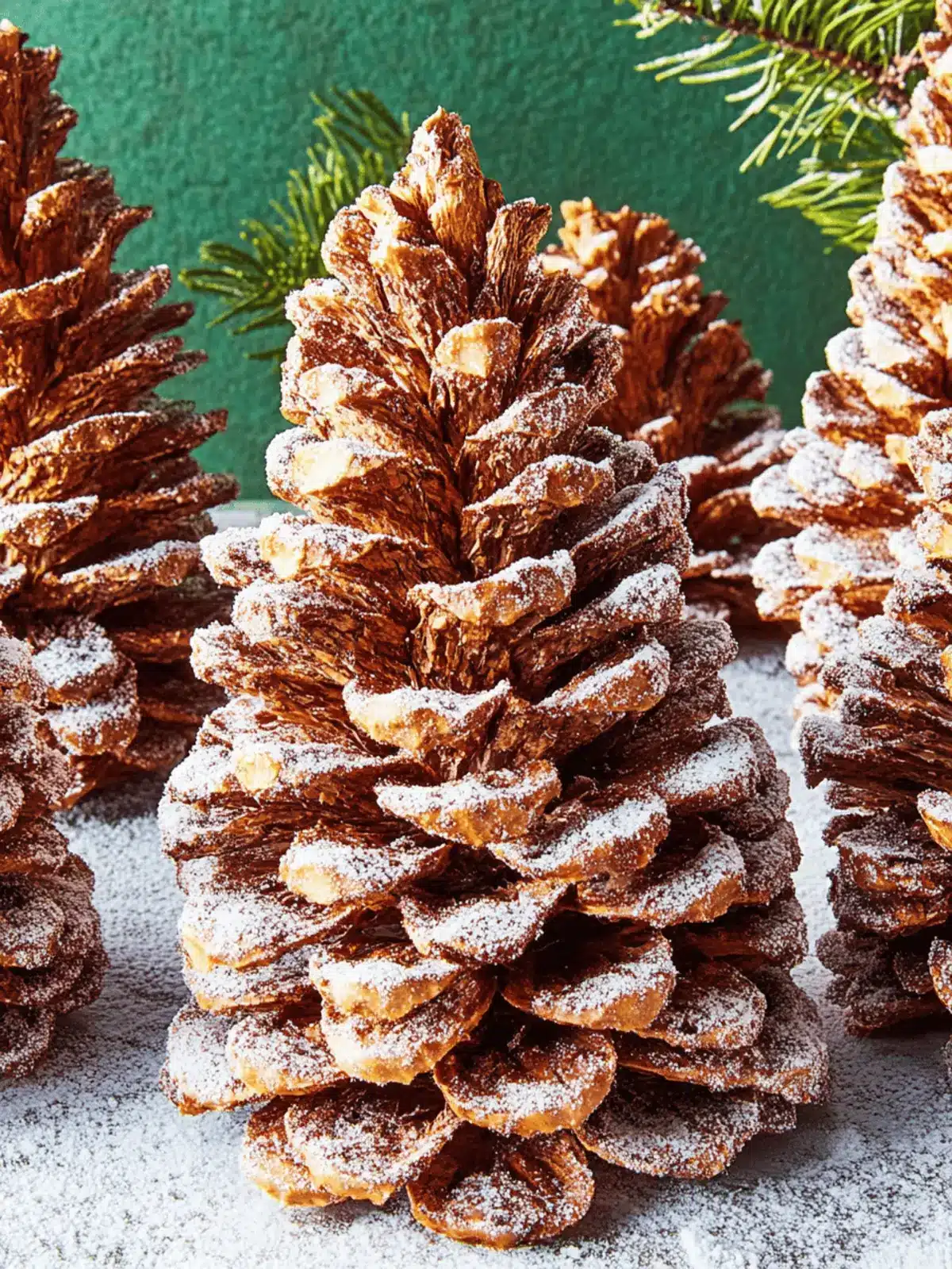 Delicious Edible Pine Cones: Your New Favorite Holiday Treat 4 Edible Pine Cones