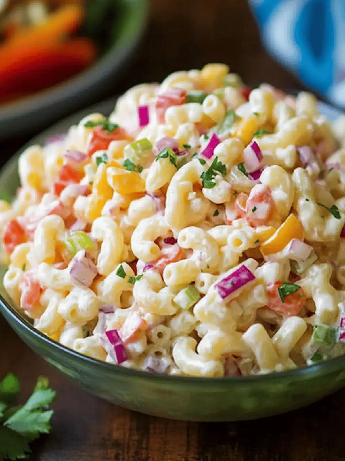 Healthy Classic Macaroni Salad: A Creamy Summer Delight 3 Classic Macaroni Salad