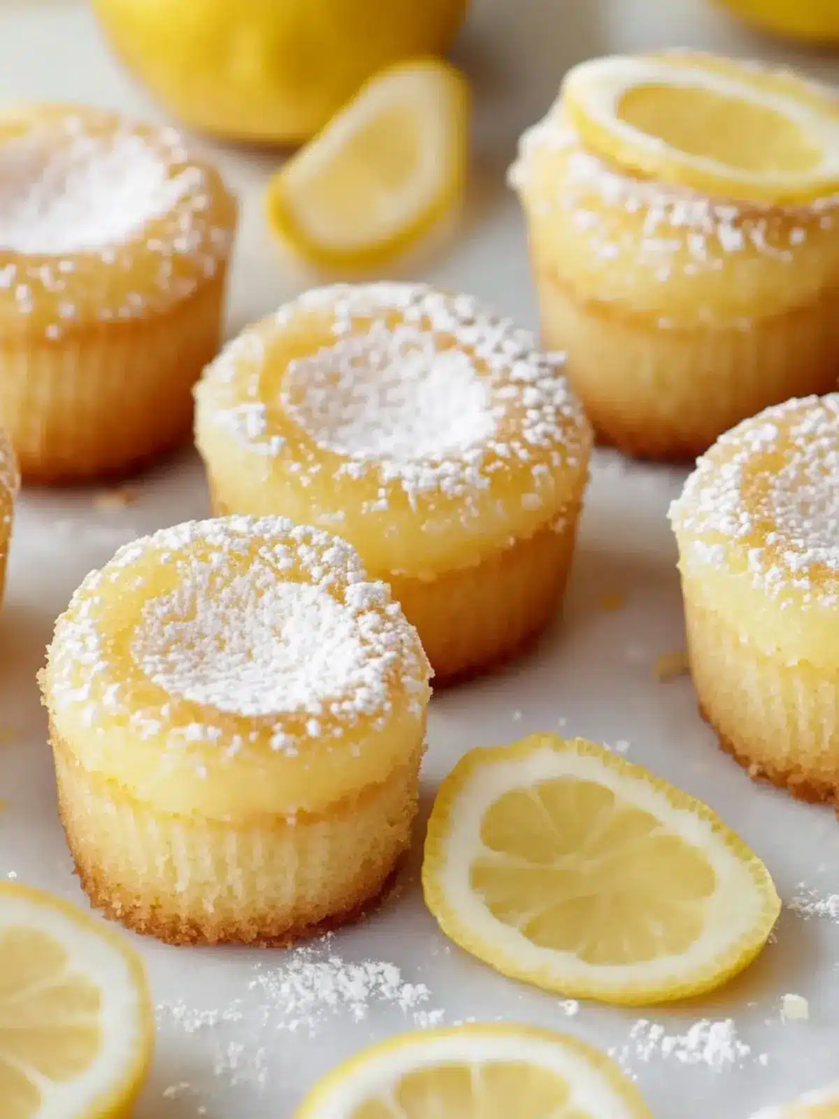Zesty Mini Lemon Drop Cakes That Will Brighten Your Day 3 Mini Lemon Drop Cakes