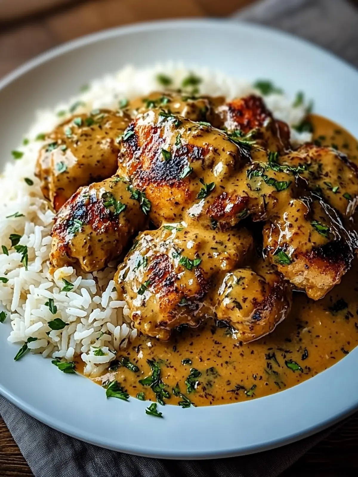 Savory Smothered Chicken and Rice for Ultimate Comfort Bliss 2 Smothered Chicken and Rice