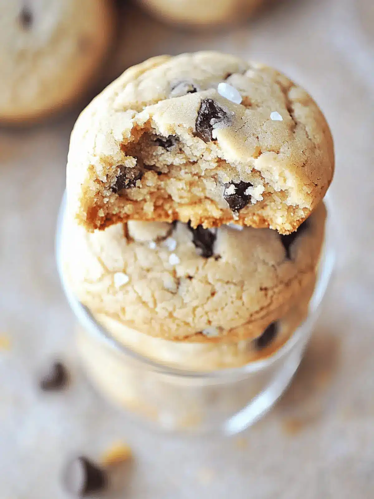 Candied Ginger & Sea Salt Chocolate Chip Cookies to Crave 3 Candied Ginger & Sea Salt Chocolate Chip Cookies