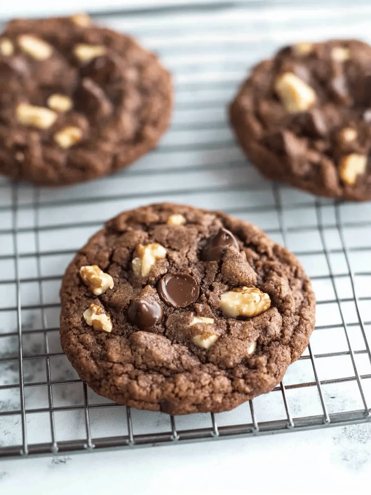 Decadent Chocolate Walnut Cookies for Quick Baking Bliss 2 Chocolate Walnut Cookies