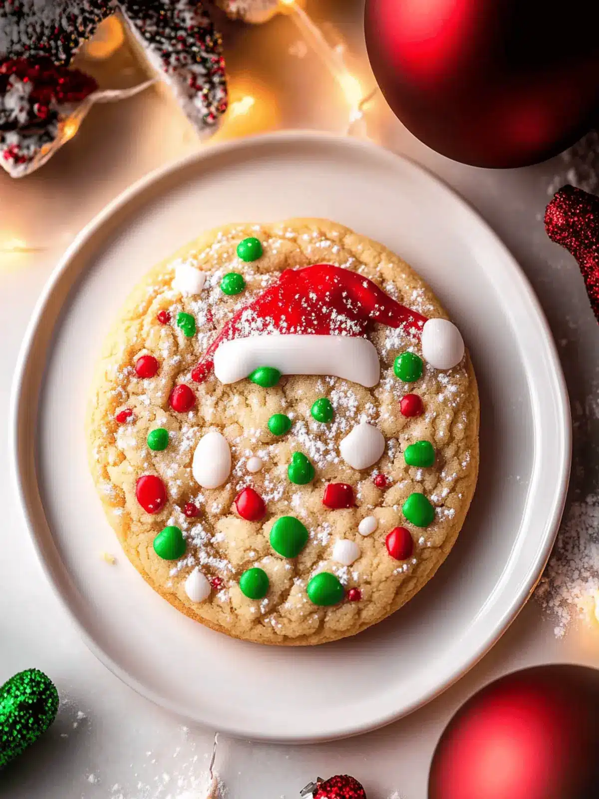 One Santa Cookie: Quick & Easy Holiday Delights Await 4 One Santa Cookie