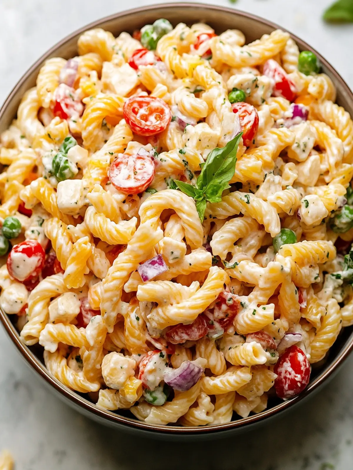 Mediterranean Pasta Salad: Easy, Flavor-Packed Delight 4 MEDITERRANEAN PASTA SALAD