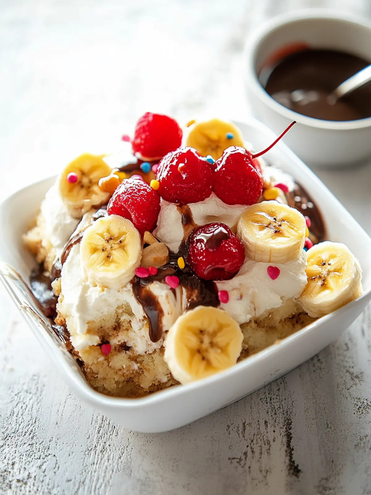 Delicious Banana Split Dump Cake Everyone Will Love 4 Banana Split Dump Cake