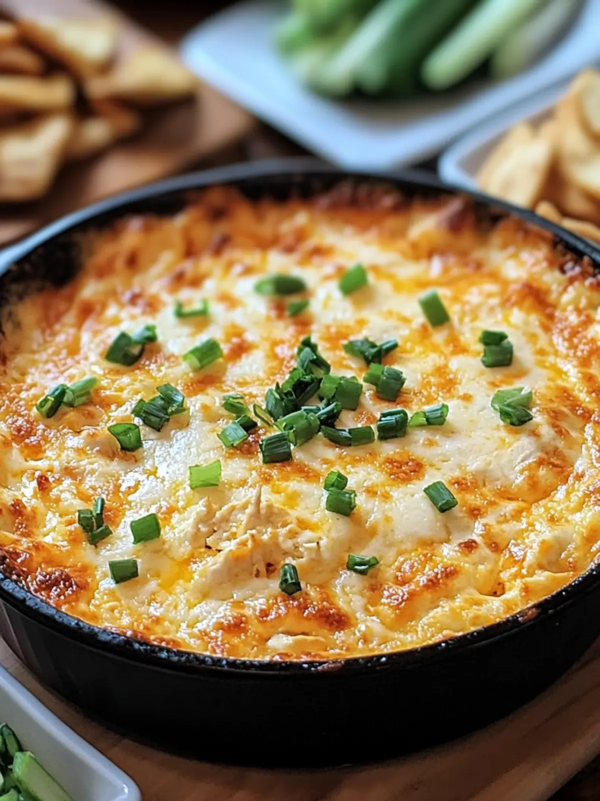 Creamy Blue Cheese Buffalo Chicken Dip That Steals the Show 2 Blue Cheese Buffalo Chicken Dip