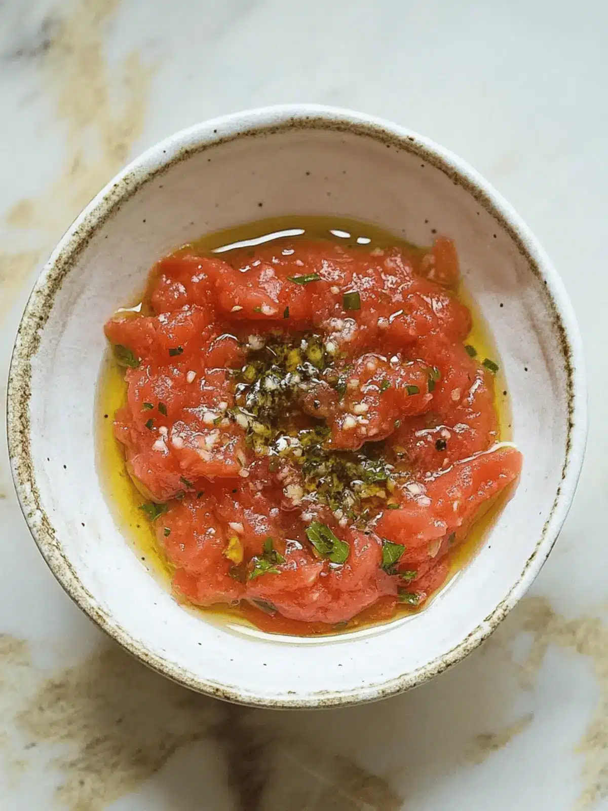 Fresh Grated Tomato Dip: A Summer Must-Try Delight 3 Grated tomato dip