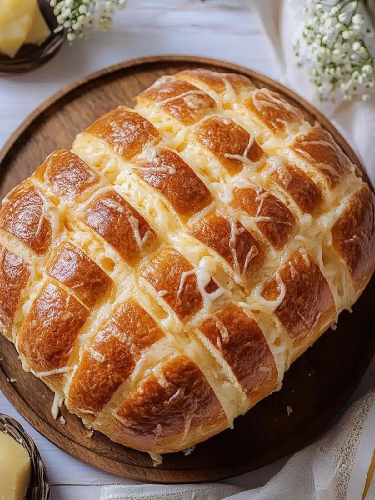 Hawaiian Cheese Bread: A Cheesy Delight for Your Next Party 2 Hawaiian Cheese Bread