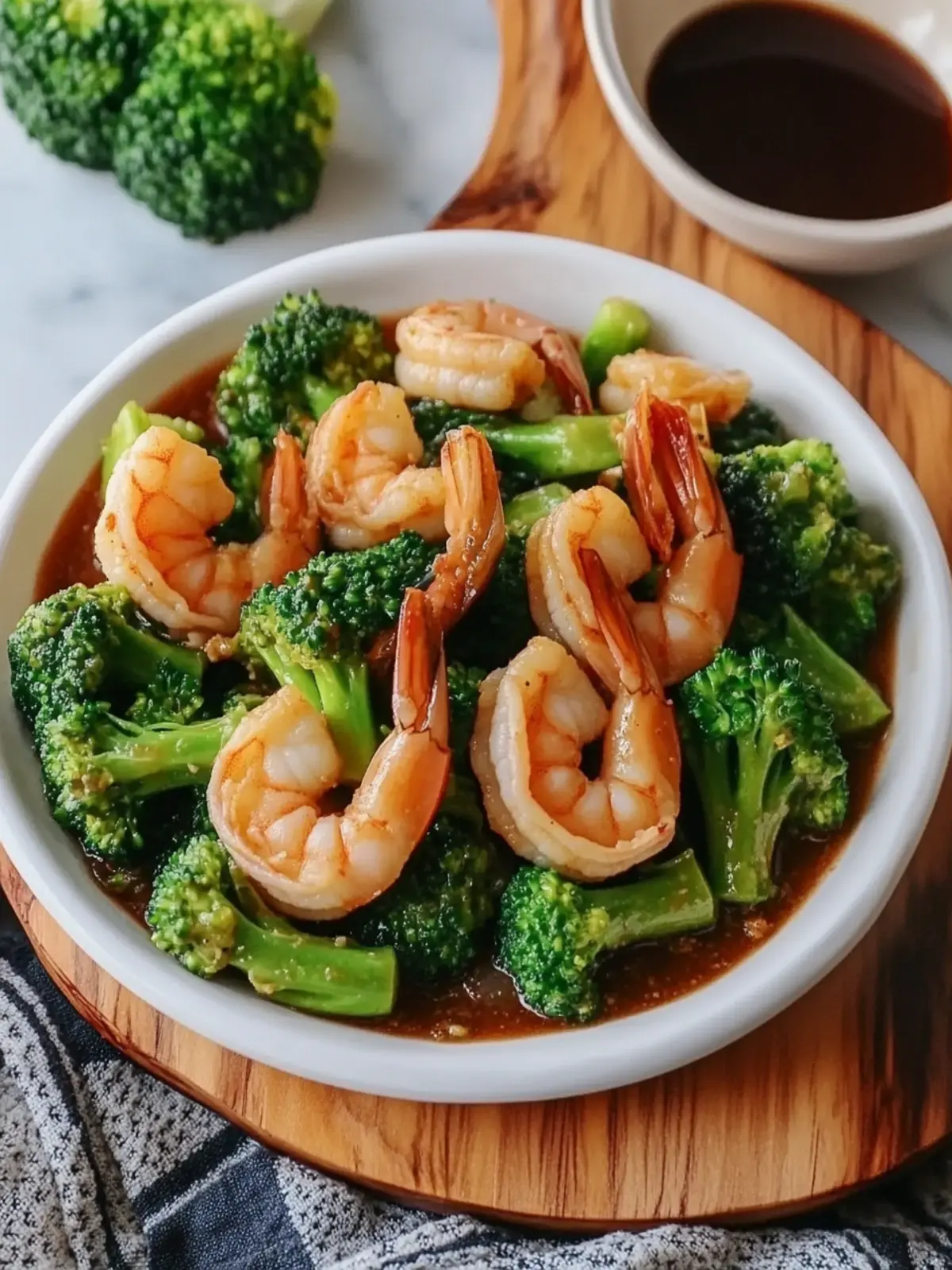 Delicious Shrimp and Broccoli with Brown Sauce in 35 Minutes 2 Shrimp and Broccoli with Brown Sauce