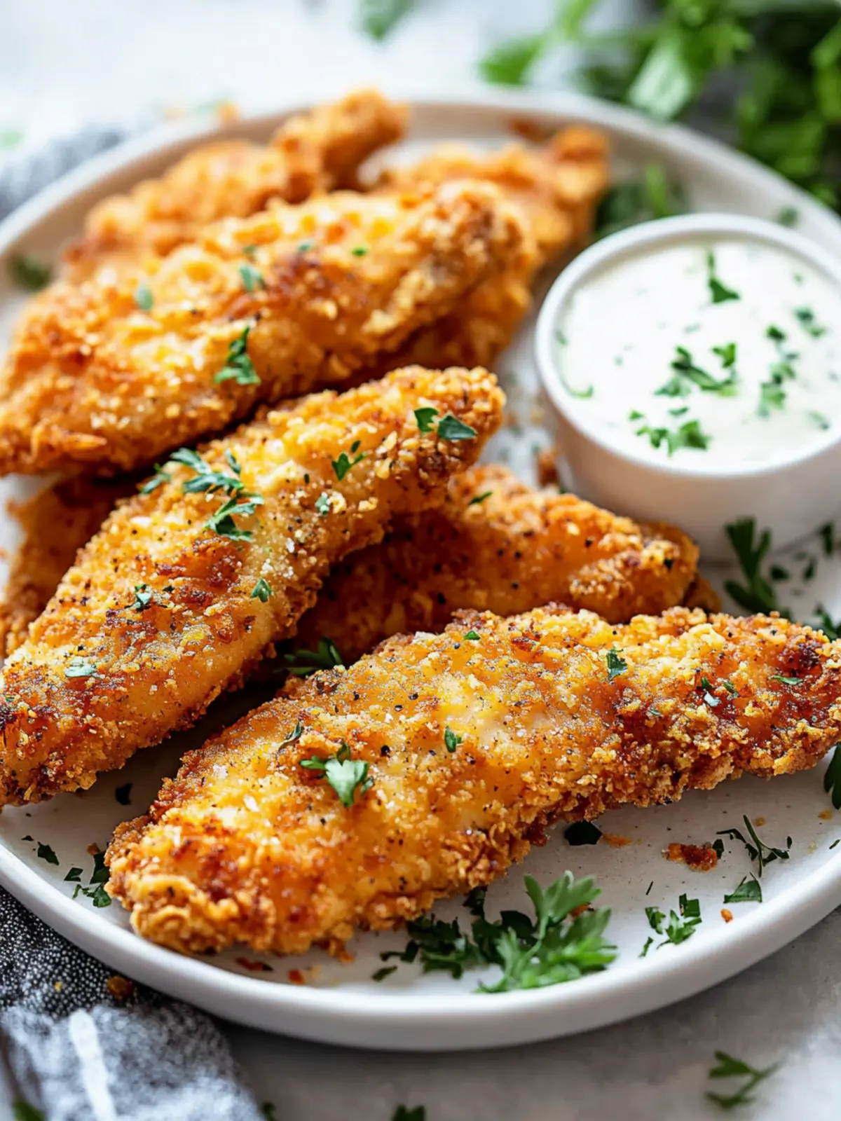 Crispy Oven Baked Chicken Tenders Your New Family Favorite 3 Crispy Oven Baked Chicken Tenders
